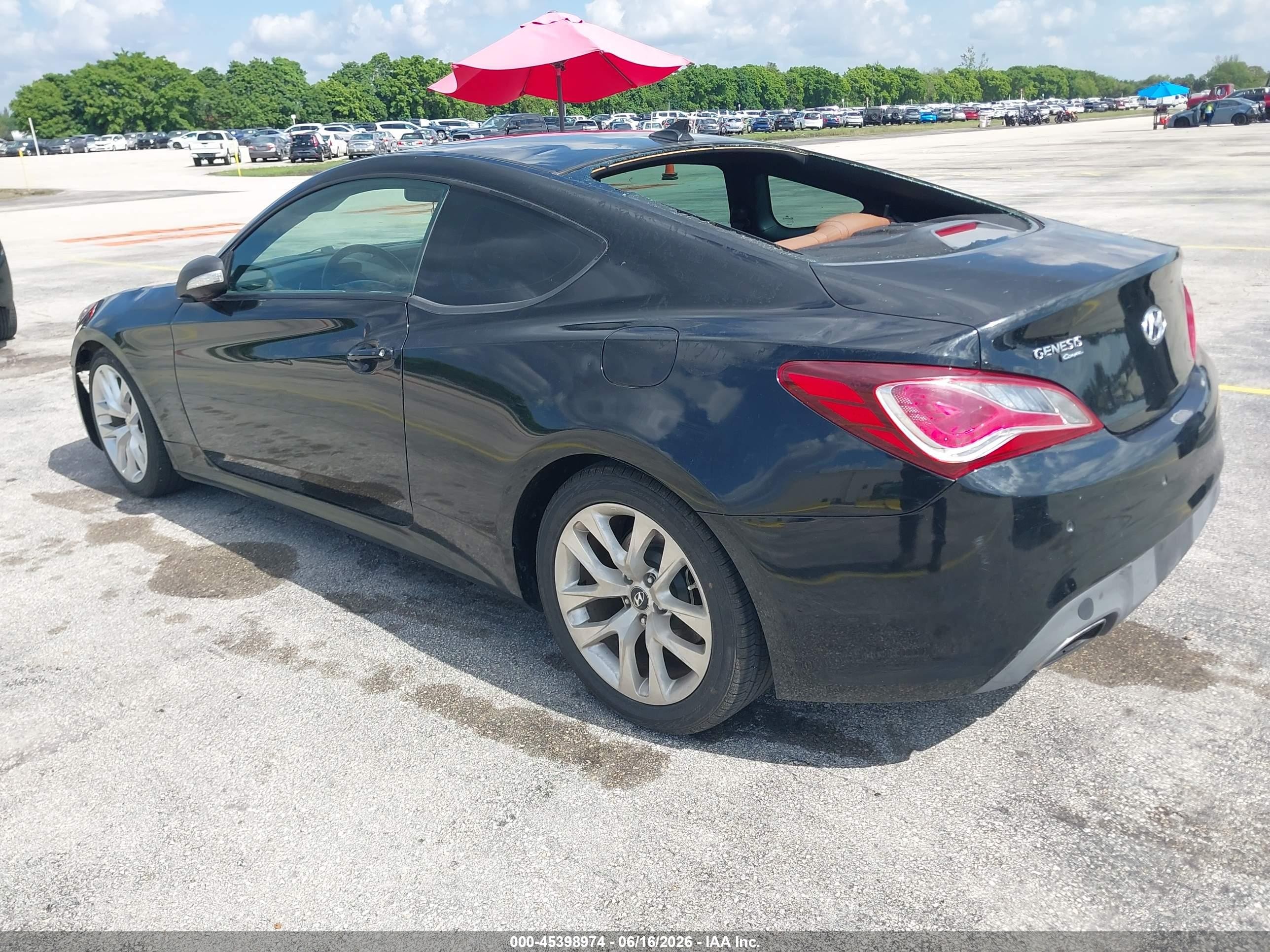 2013 Hyundai Genesis   Black vin: KMHHU6KJ2DU079763