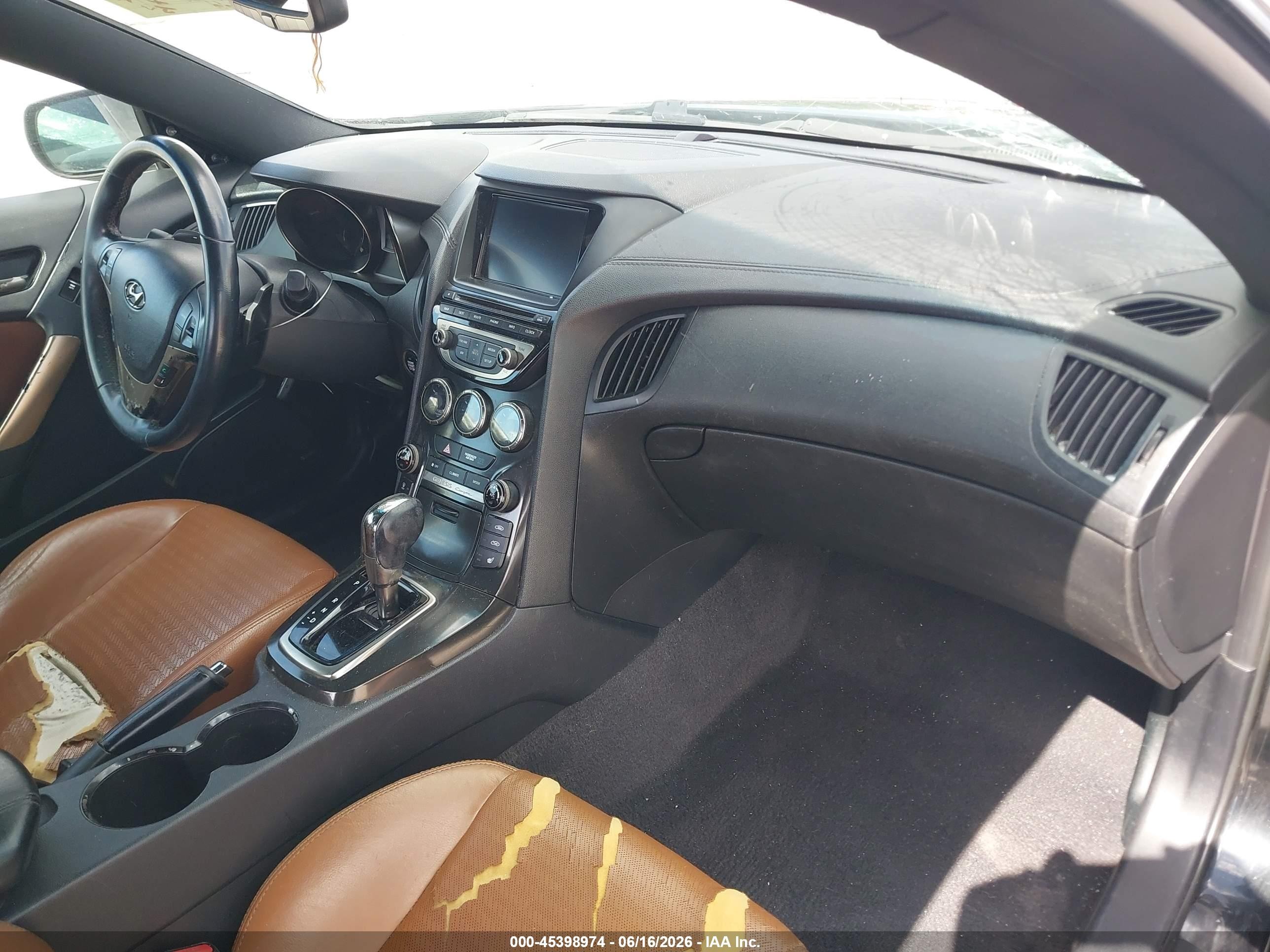 2013 Hyundai Genesis   Black vin: KMHHU6KJ2DU079763