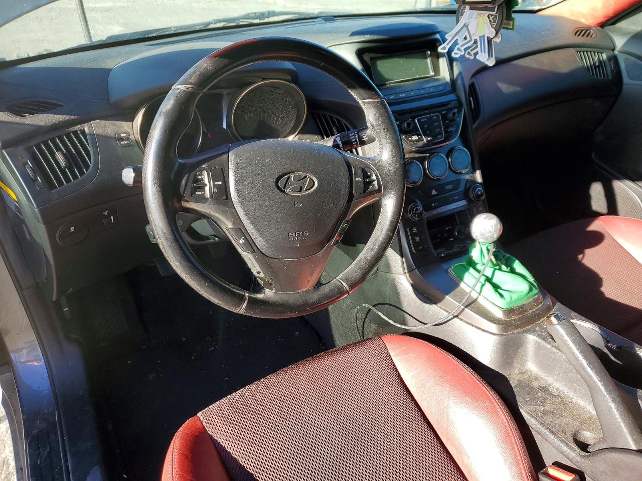 2013 Hyundai Genesis Coupe 3.8l Gray vin: KMHHU6KJ2DU108839