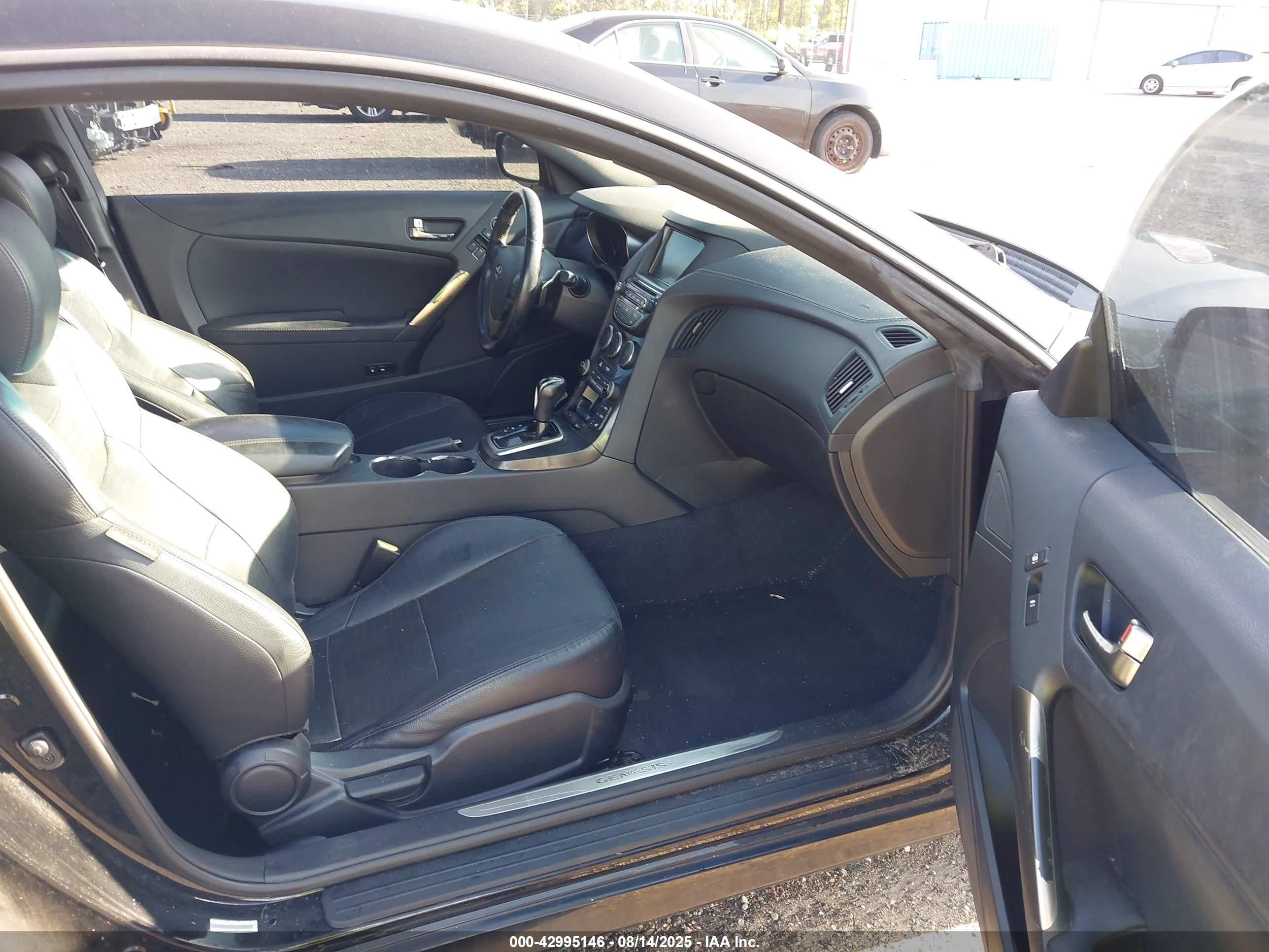 2015 Hyundai Genesis 3.8 Ultimate Черный vin: KMHHU6KJ2FU125997