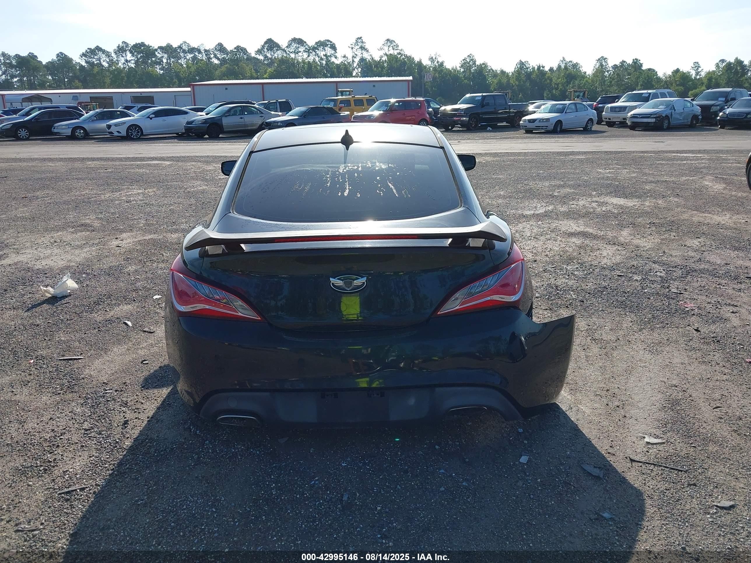 2015 Hyundai Genesis 3.8 Ultimate Черный vin: KMHHU6KJ2FU125997