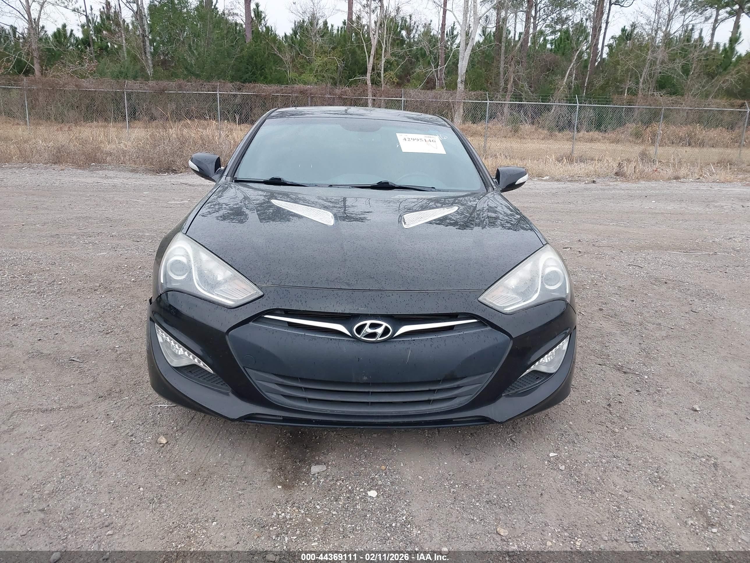 2015 Hyundai Genesis 3.8 Ultimate Черный vin: KMHHU6KJ2FU125997