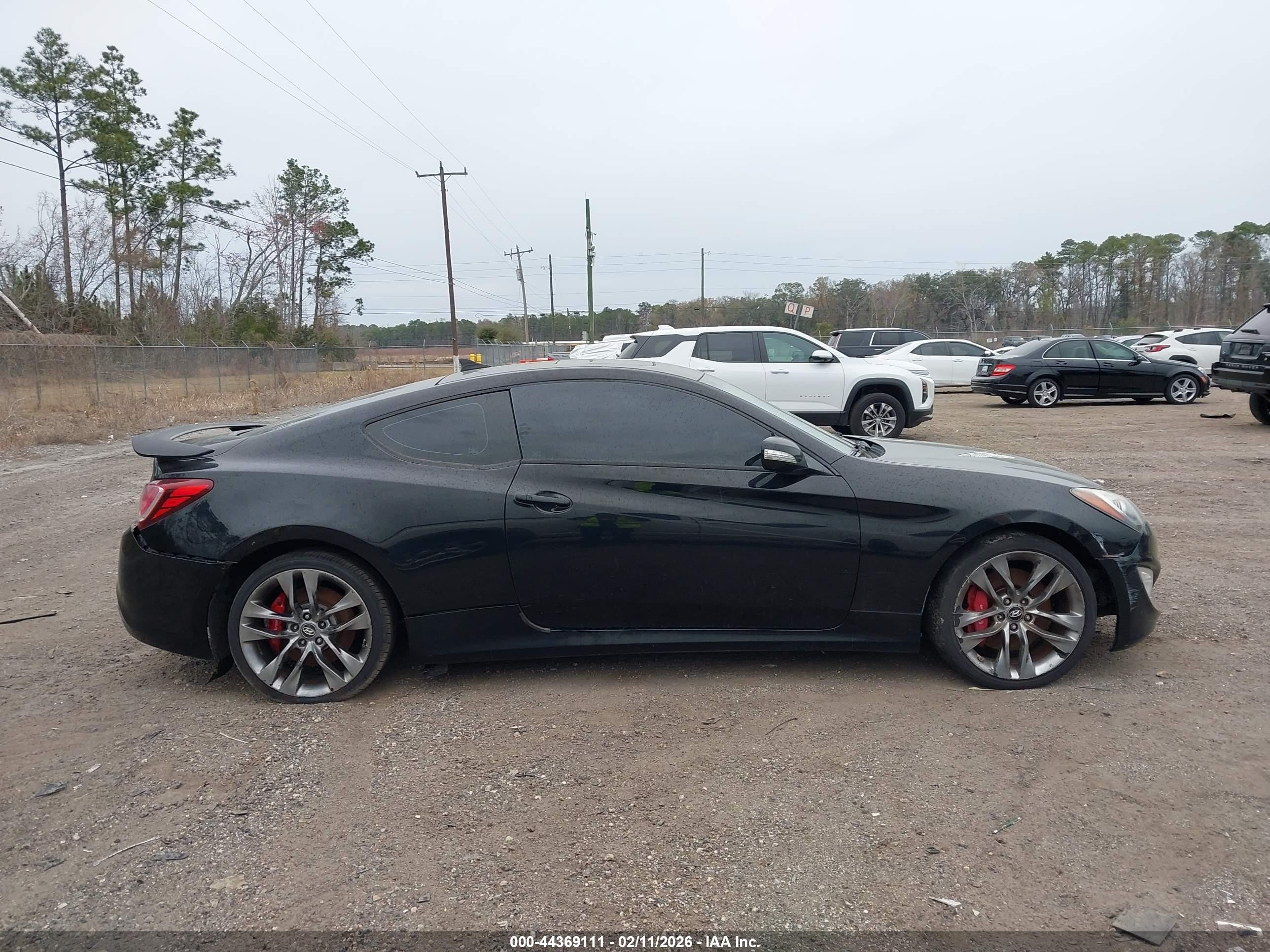 2015 Hyundai Genesis 3.8 Ultimate Черный vin: KMHHU6KJ2FU125997