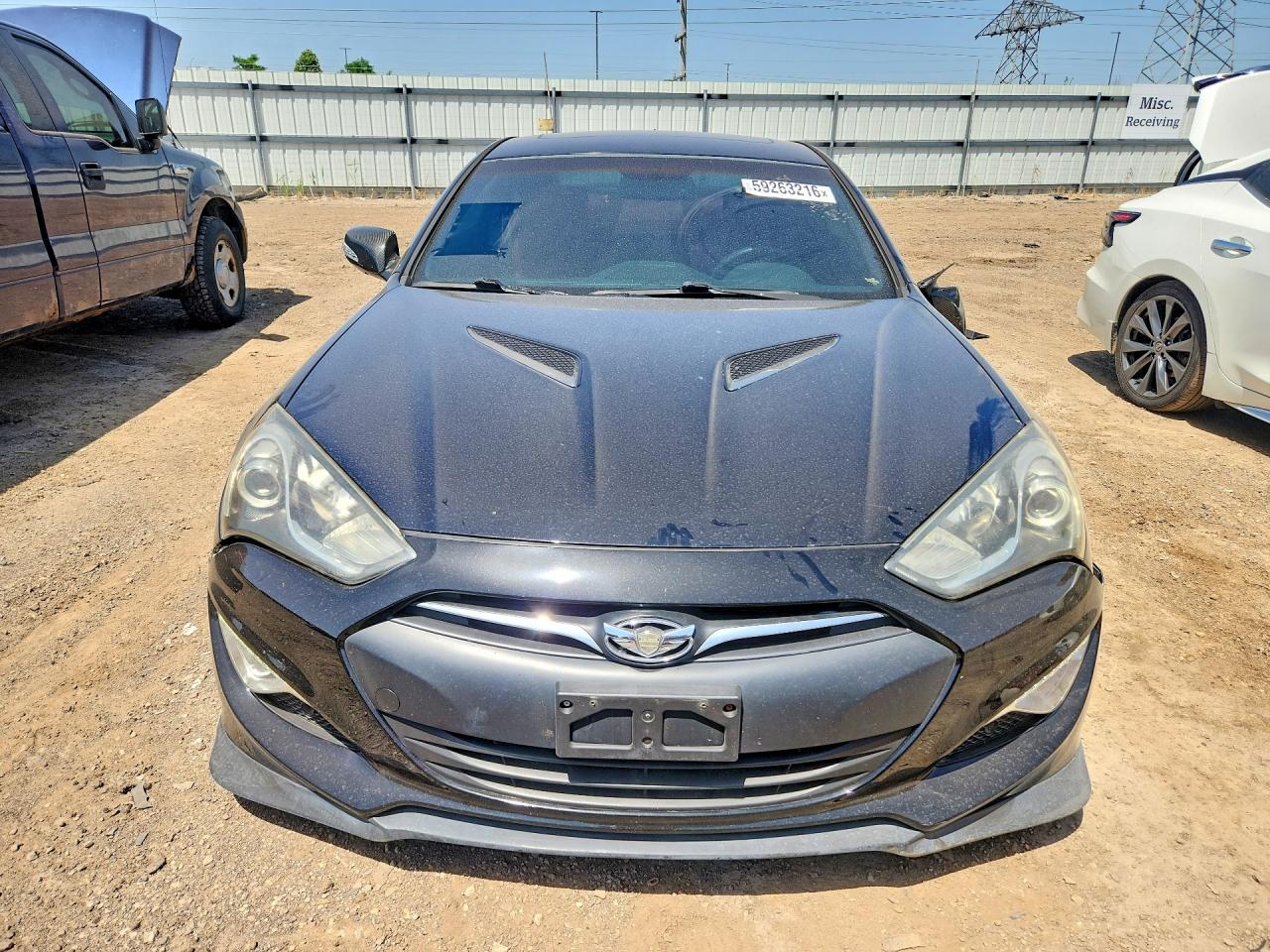 2012 Hyundai Genesis Coupe Gls Black vin: KMHHU6KJ3CU085800