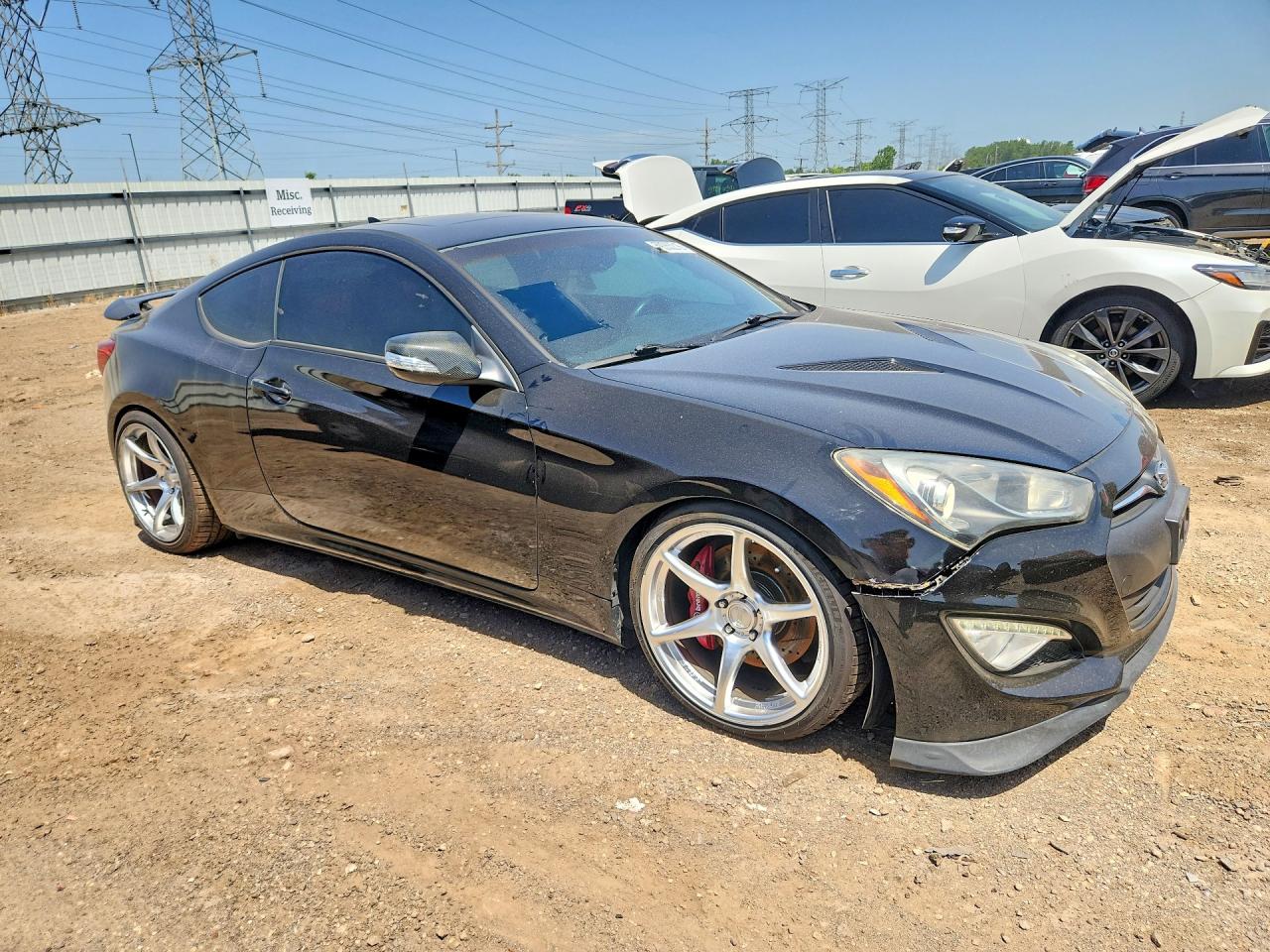 2012 Hyundai Genesis Coupe Gls Black vin: KMHHU6KJ3CU085800