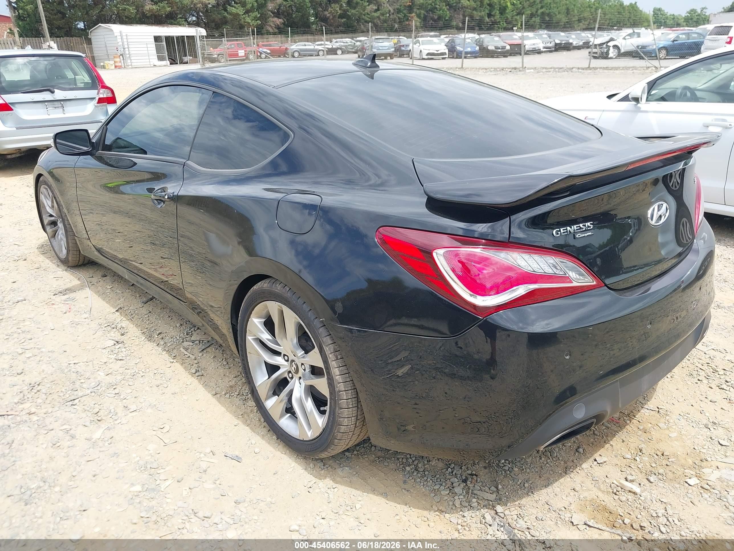 2015 Hyundai Genesis 3.8 Ultimate Black vin: KMHHU6KJ3FU123238