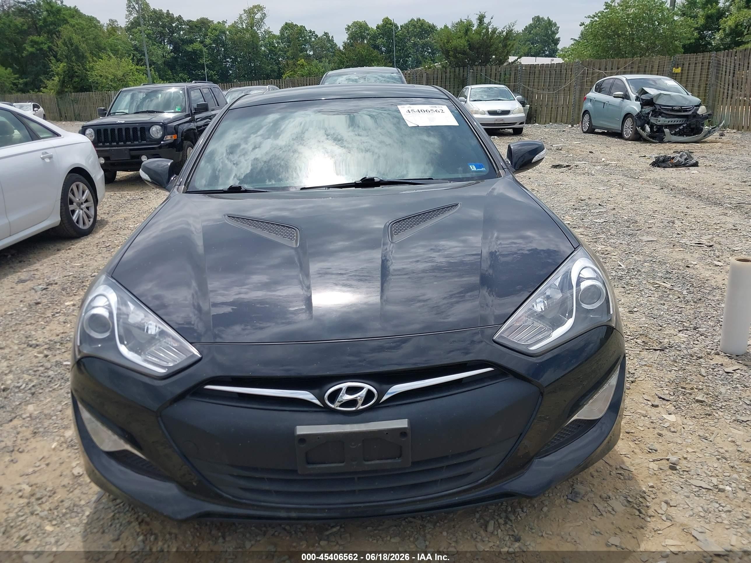 2015 Hyundai Genesis 3.8 Ultimate Black vin: KMHHU6KJ3FU123238