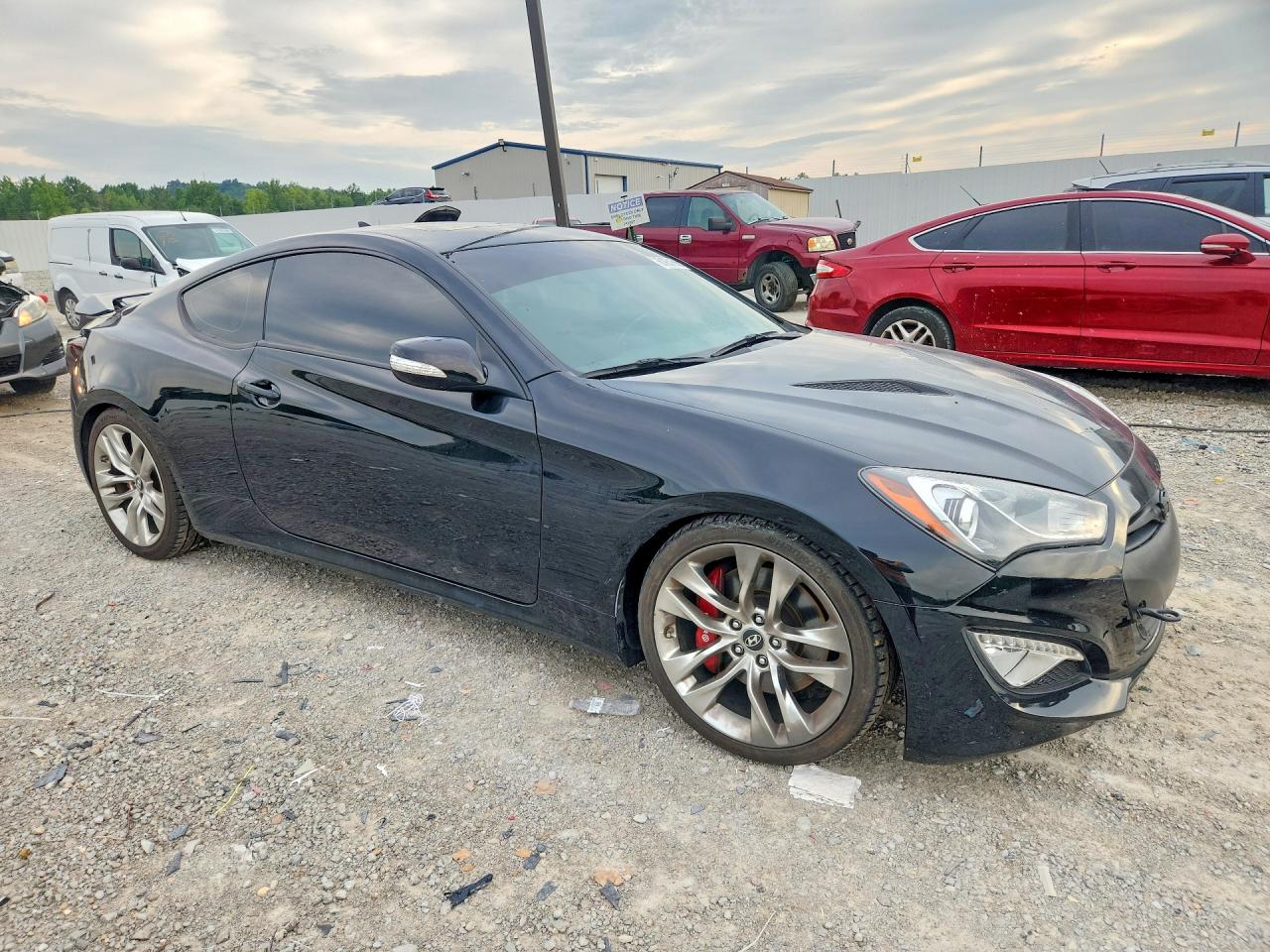 2013 Hyundai Genesis Coupe 3.8 Track Black vin: KMHHU6KJ4DU107692