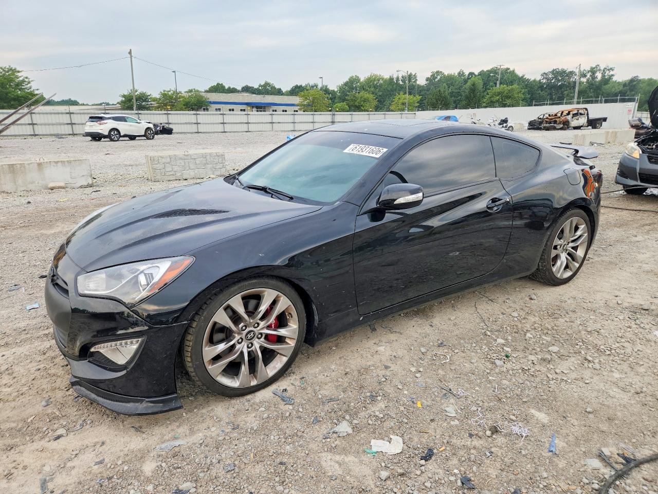 2013 Hyundai Genesis Coupe 3.8 Track Black vin: KMHHU6KJ4DU107692