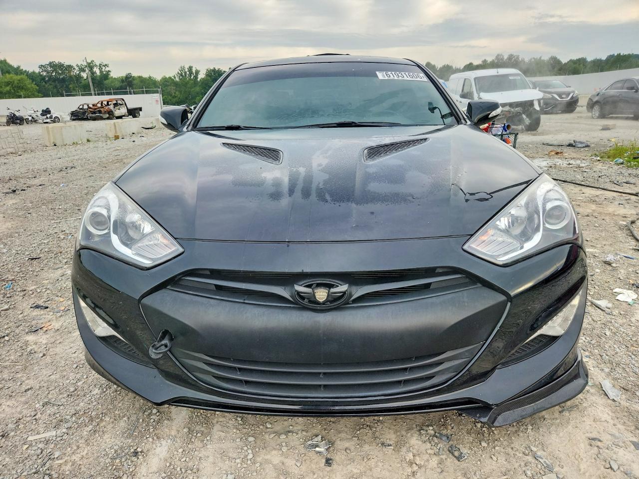 2013 Hyundai Genesis Coupe 3.8 Track Black vin: KMHHU6KJ4DU107692