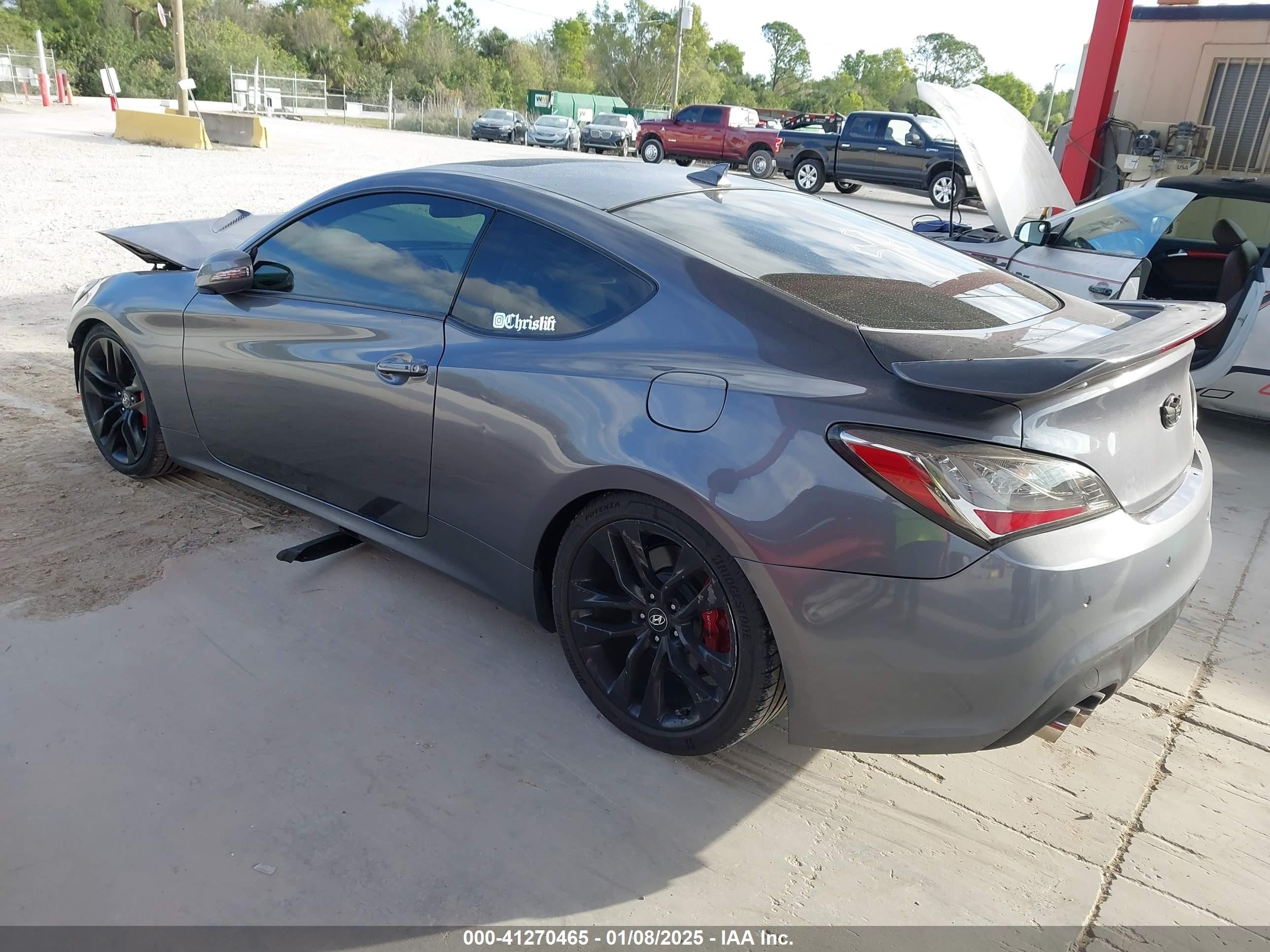 2015 Hyundai Genesis 3.8 Ultimate Gray vin: KMHHU6KJ4FU125550