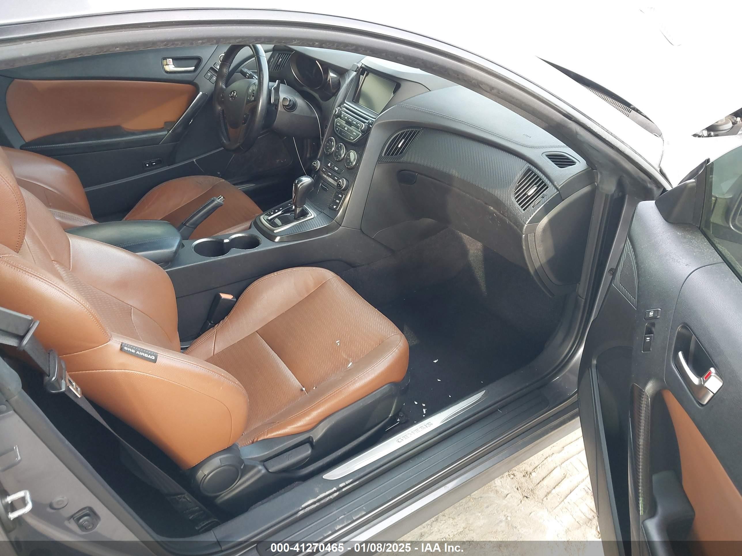 2015 Hyundai Genesis 3.8 Ultimate Gray vin: KMHHU6KJ4FU125550