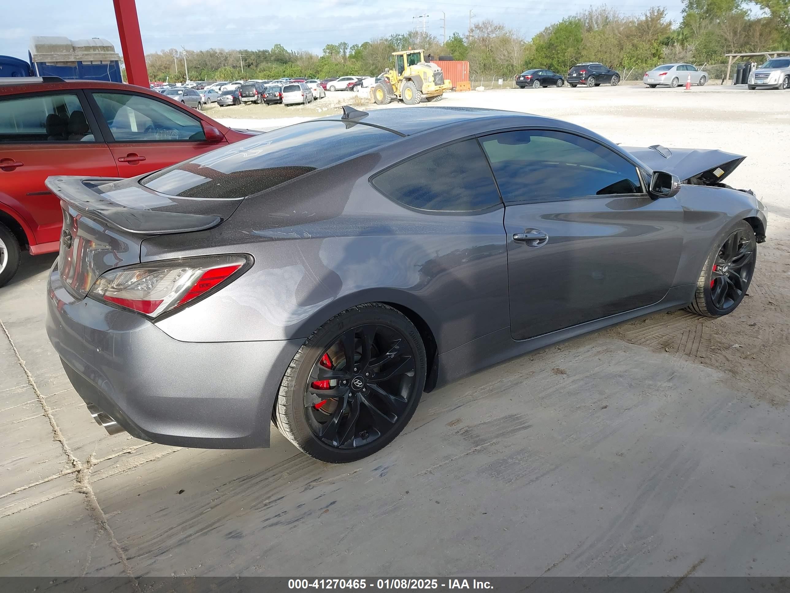 2015 Hyundai Genesis 3.8 Ultimate Gray vin: KMHHU6KJ4FU125550