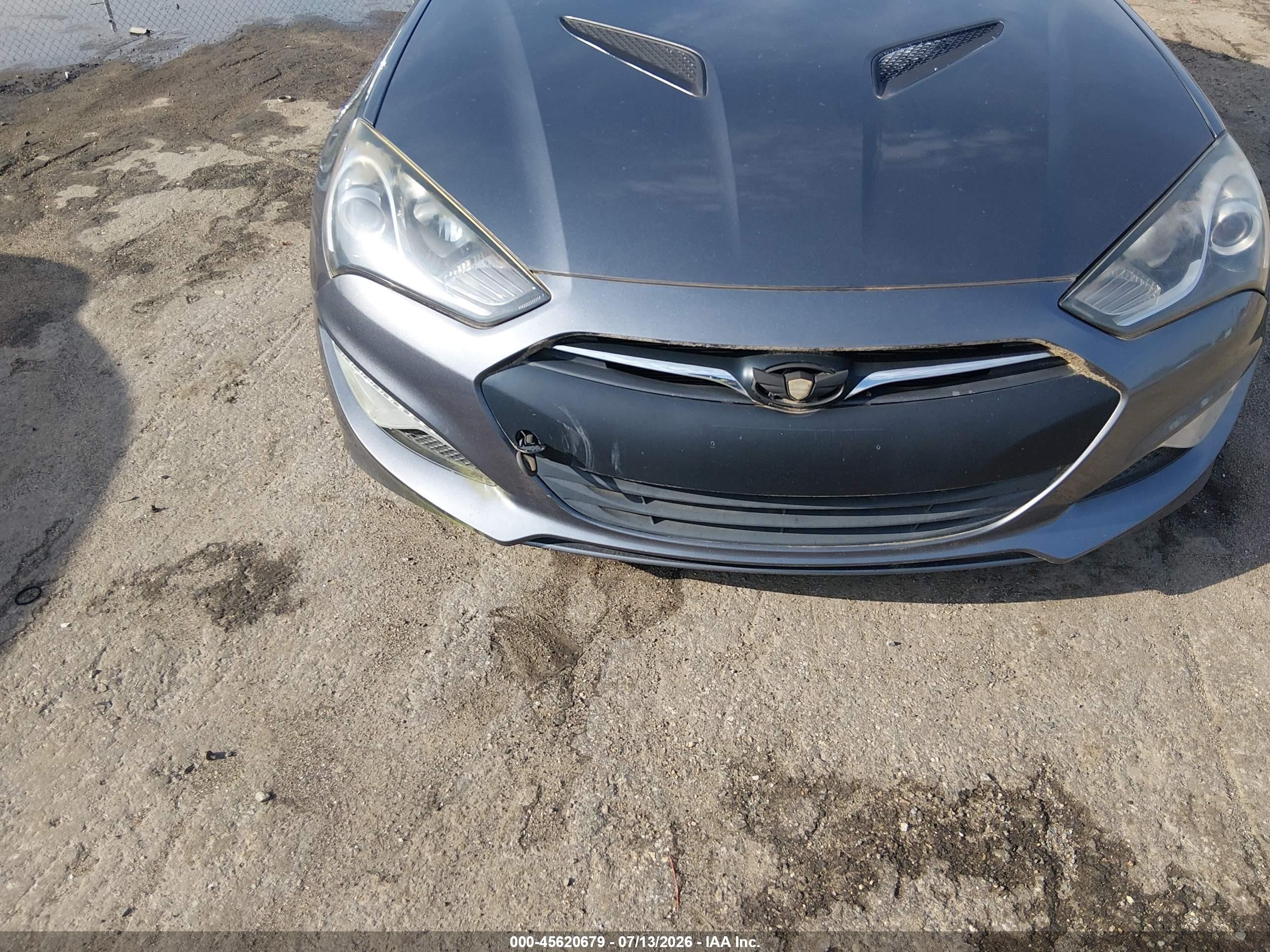 2015 Hyundai Genesis 3.8 Ultimate Gray vin: KMHHU6KJ4FU125631