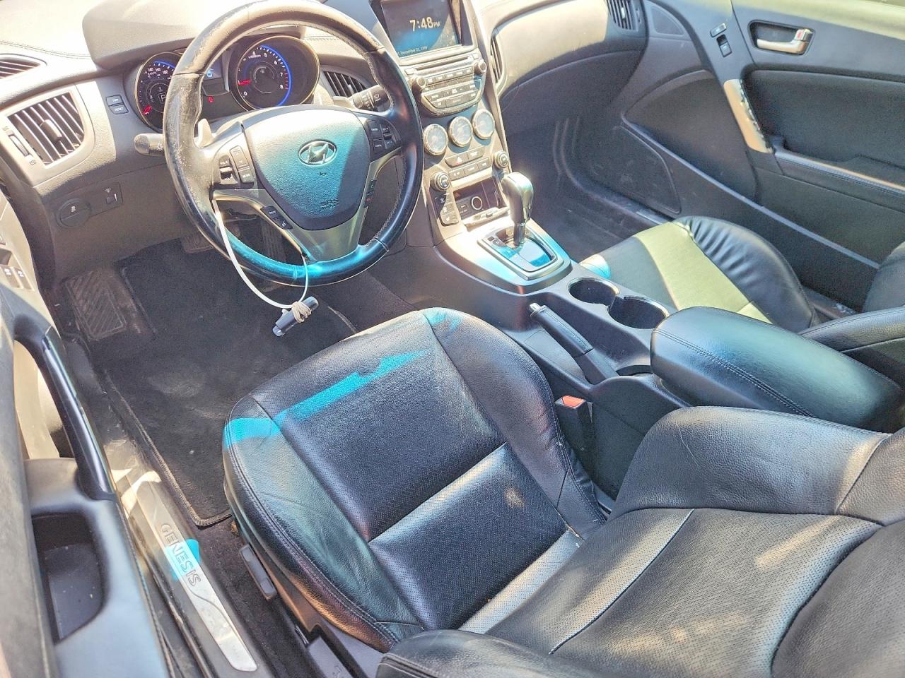 2015 Hyundai Genesis Coupe 3.8 Black vin: KMHHU6KJ4FU129517