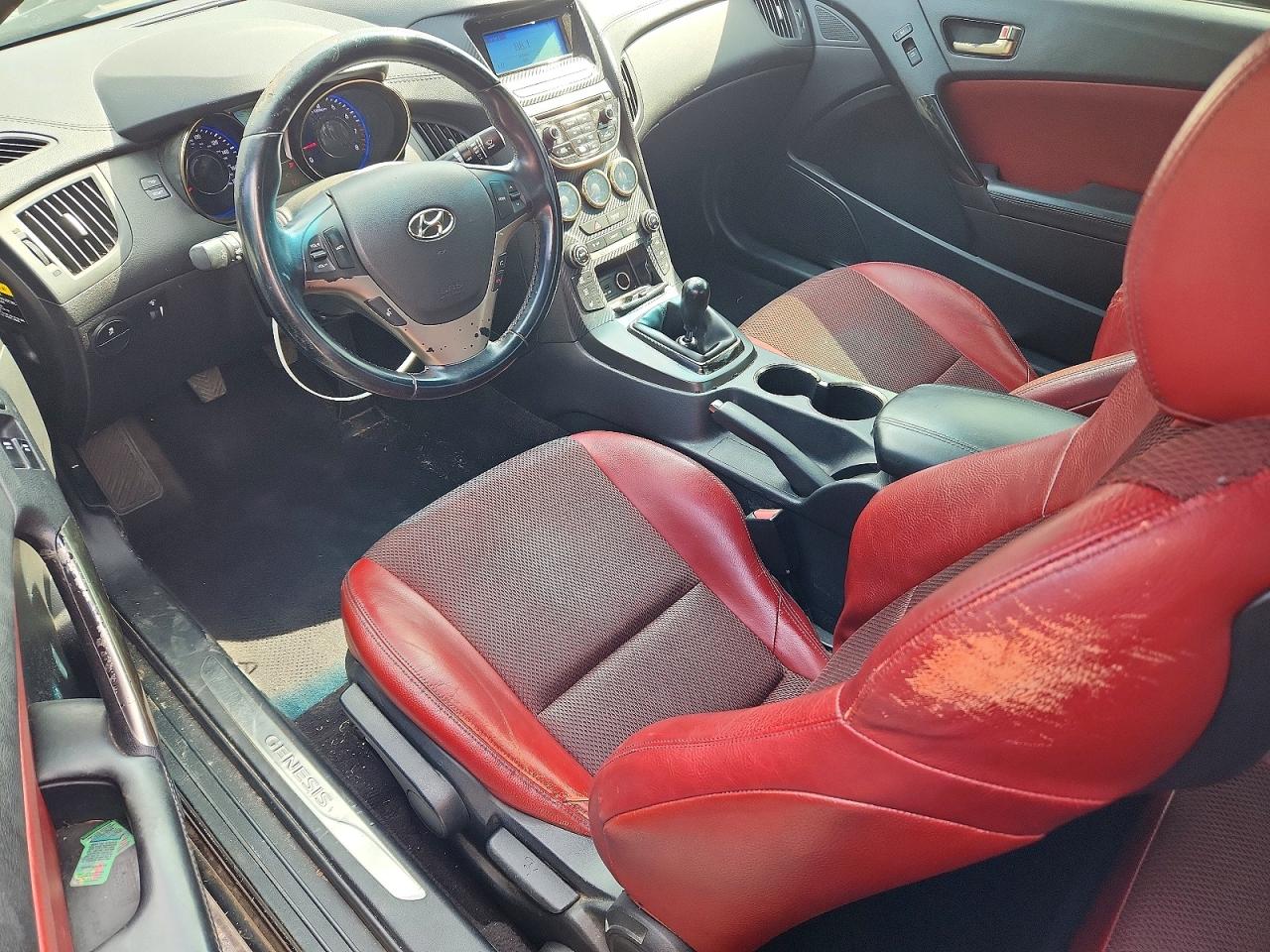 2013 Hyundai Genesis Coupe 3.8l Black vin: KMHHU6KJ5DU085685
