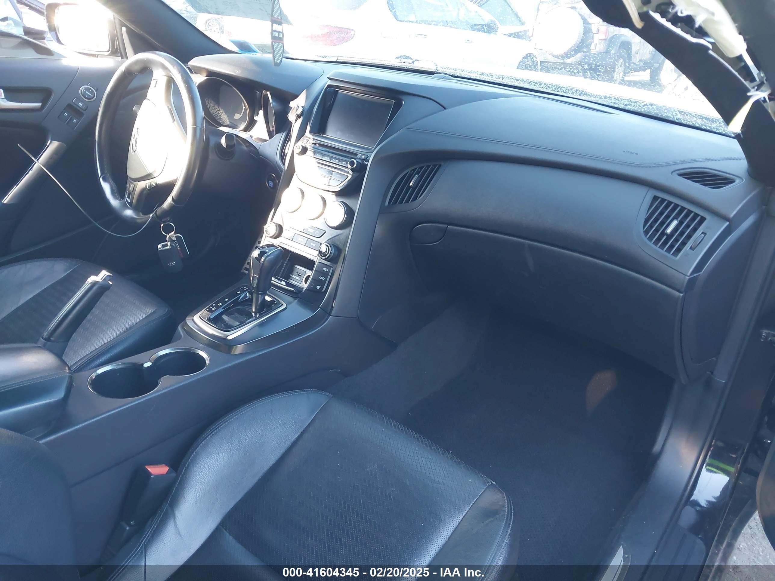 2015 Hyundai Genesis 3.8 Ultimate Черный vin: KMHHU6KJ5FU122611