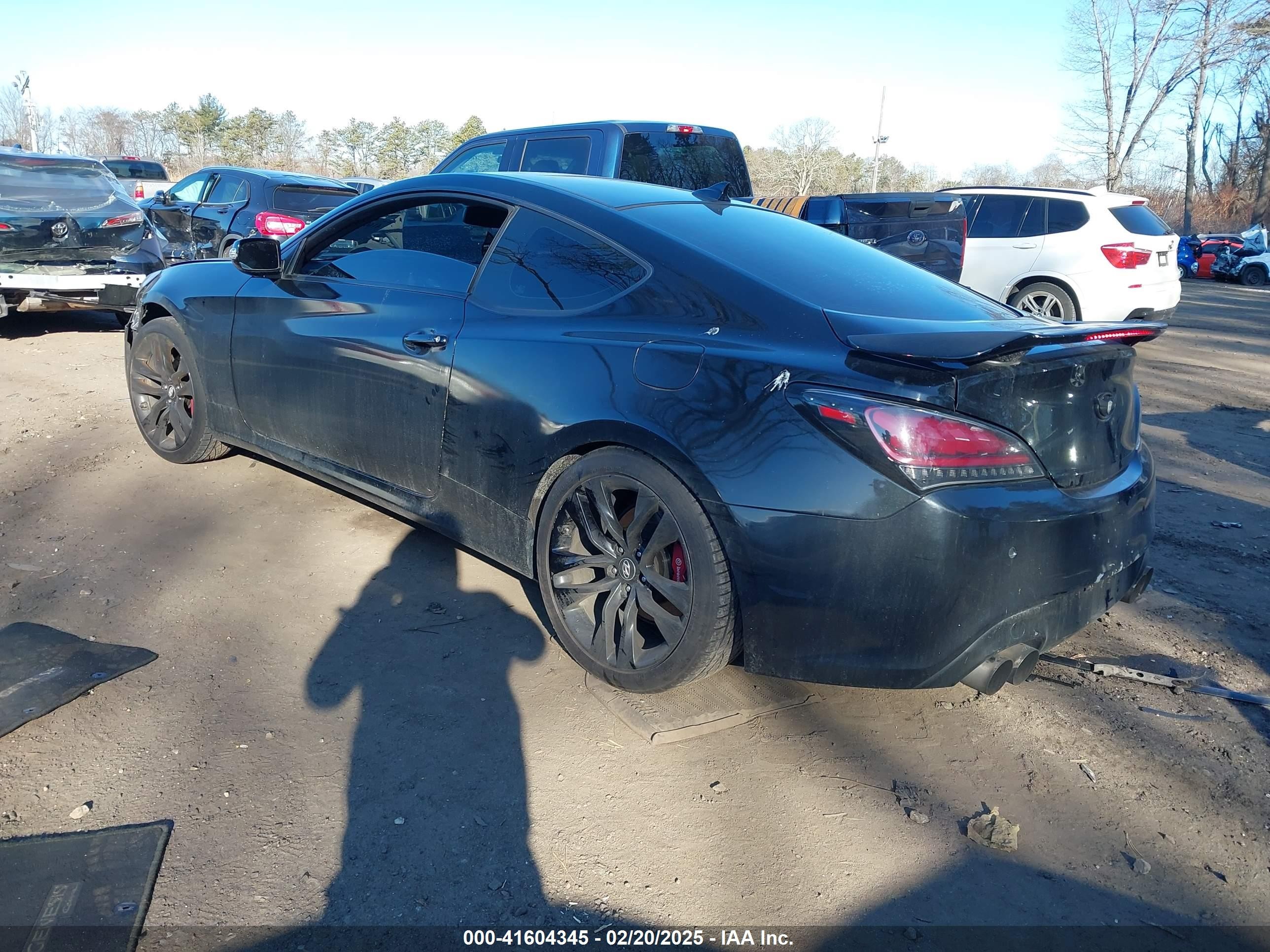 2015 Hyundai Genesis 3.8 Ultimate Черный vin: KMHHU6KJ5FU122611
