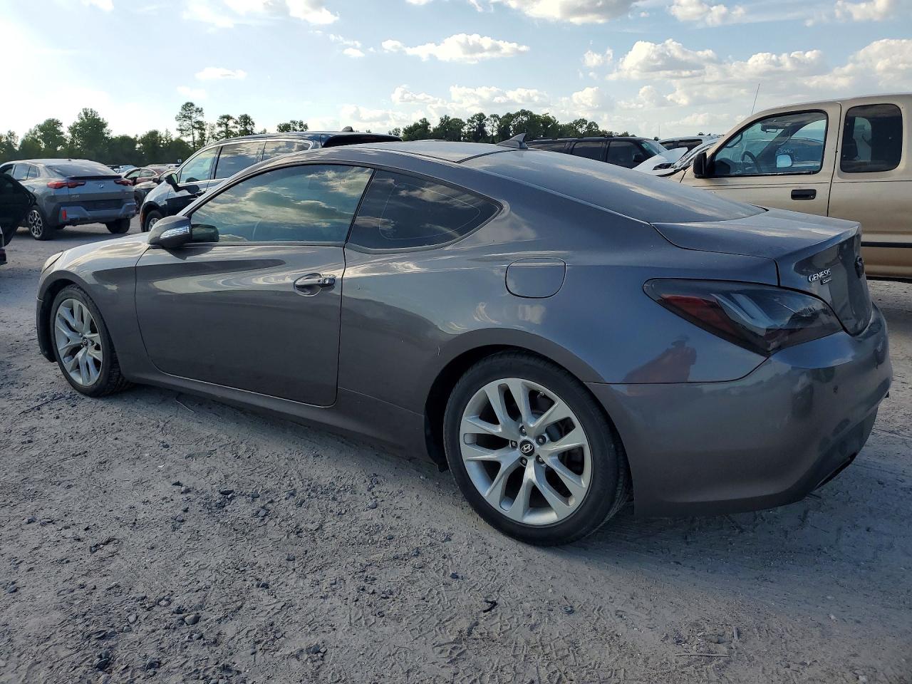 2013 Hyundai Genesis Coupe 3.8 Grand Touring Серый vin: KMHHU6KJ6DU092676