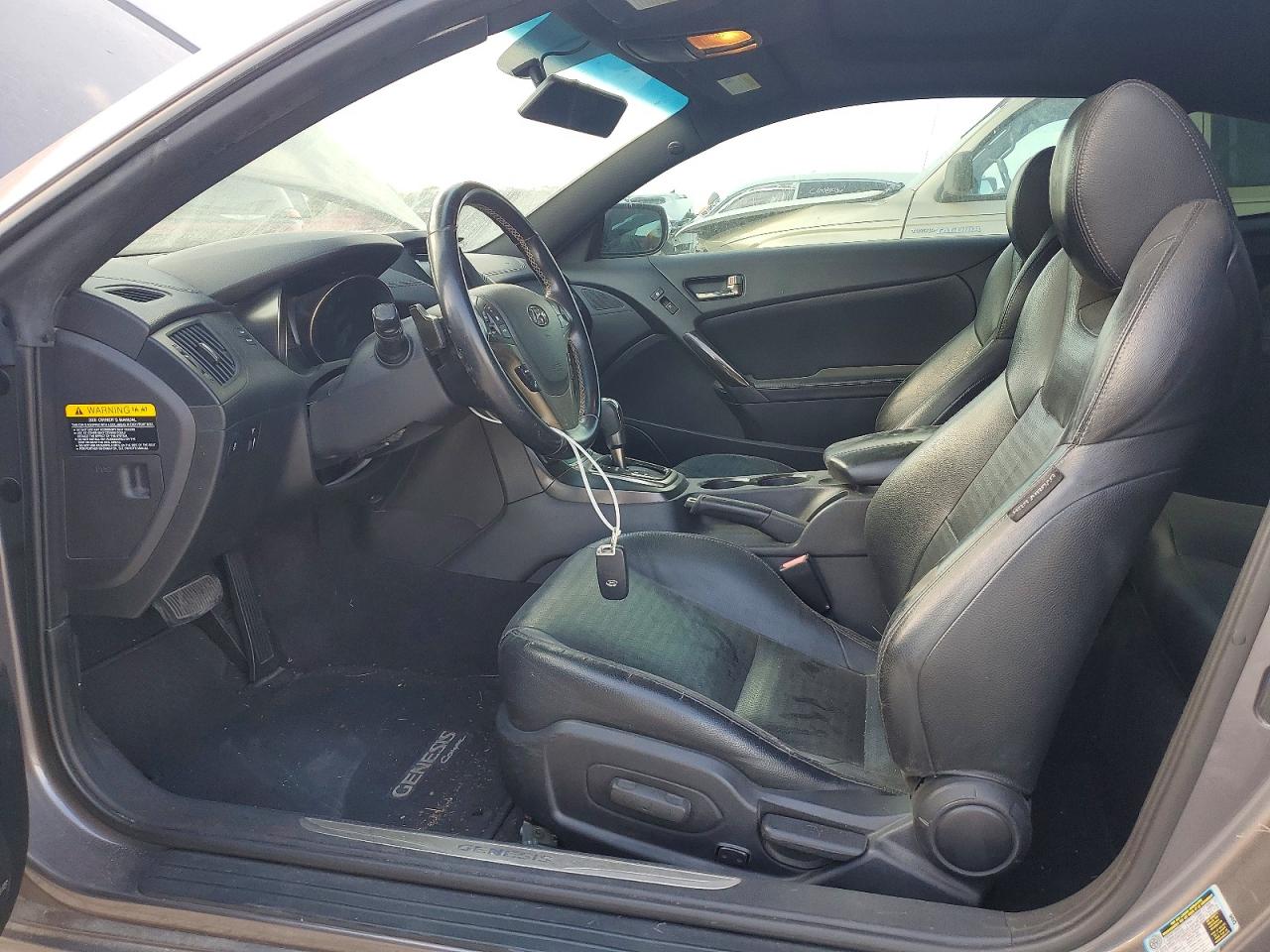 2013 Hyundai Genesis Coupe 3.8 Grand Touring Серый vin: KMHHU6KJ6DU092676