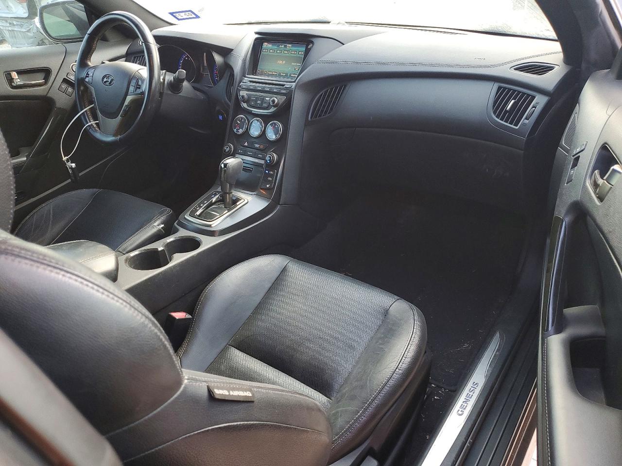 2013 Hyundai Genesis Coupe 3.8 Grand Touring Серый vin: KMHHU6KJ6DU092676