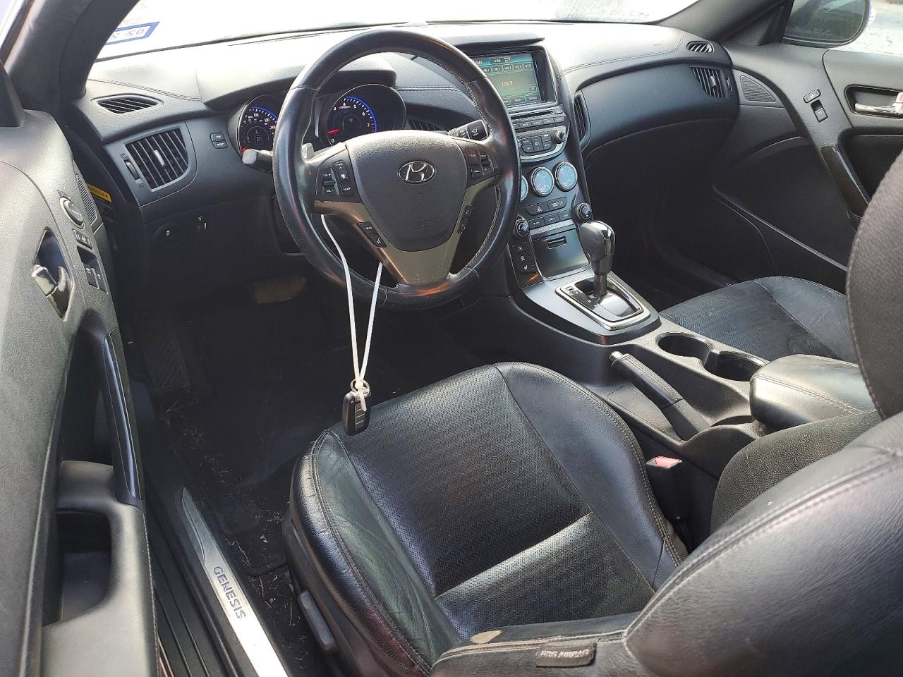 2013 Hyundai Genesis Coupe 3.8 Grand Touring Серый vin: KMHHU6KJ6DU092676