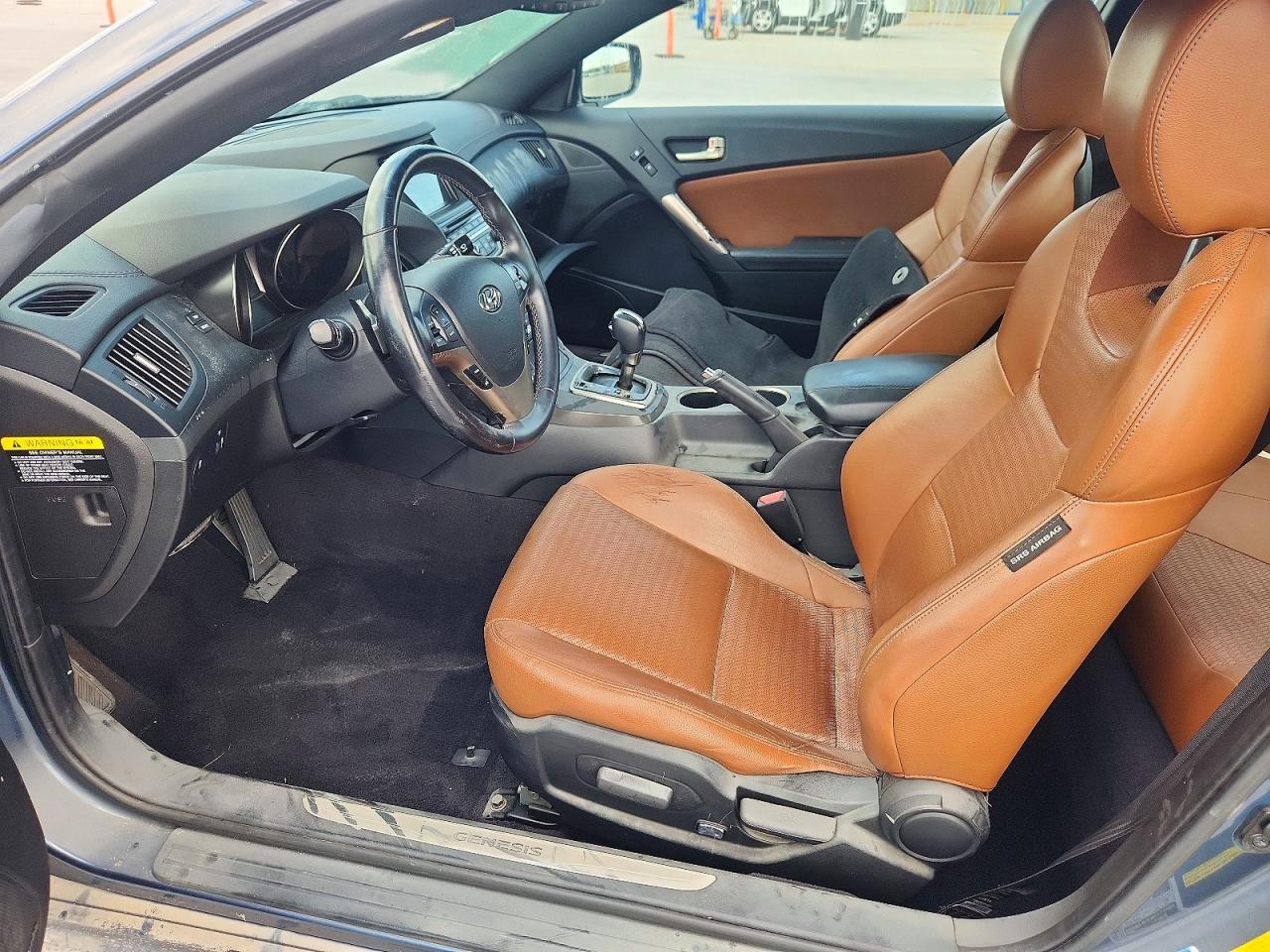 2013 Hyundai Genesis Coupe 3.8l Blue vin: KMHHU6KJ6DU095965