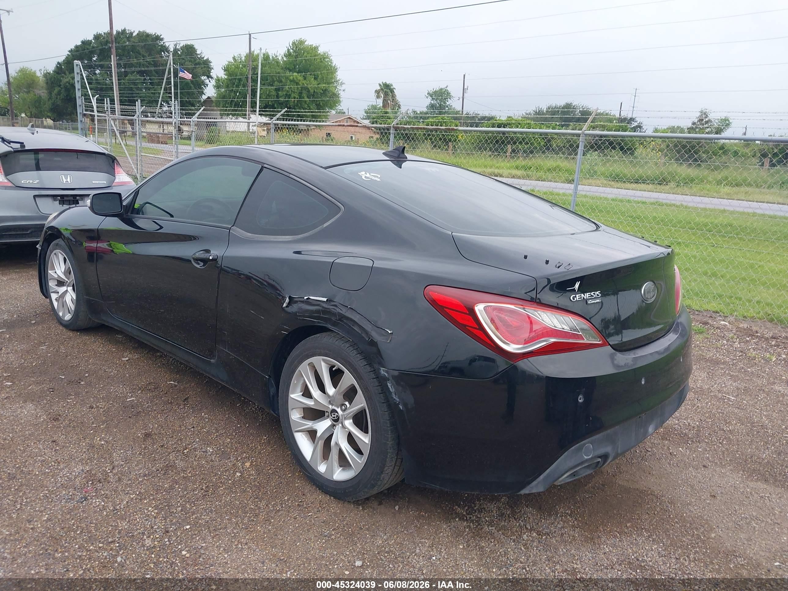 2013 Hyundai Genesis   Black vin: KMHHU6KJ6DU097988