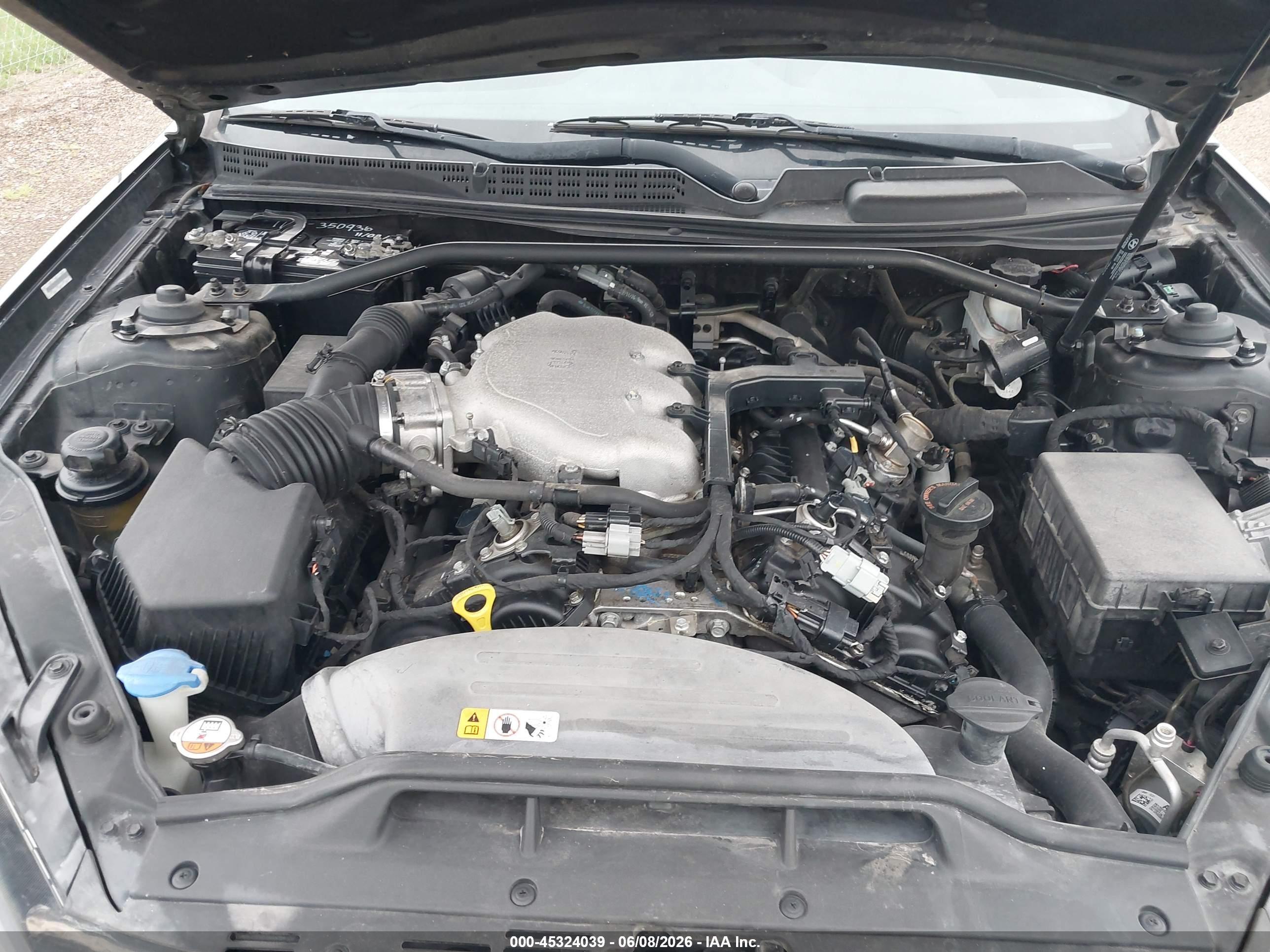 2013 Hyundai Genesis   Black vin: KMHHU6KJ6DU097988