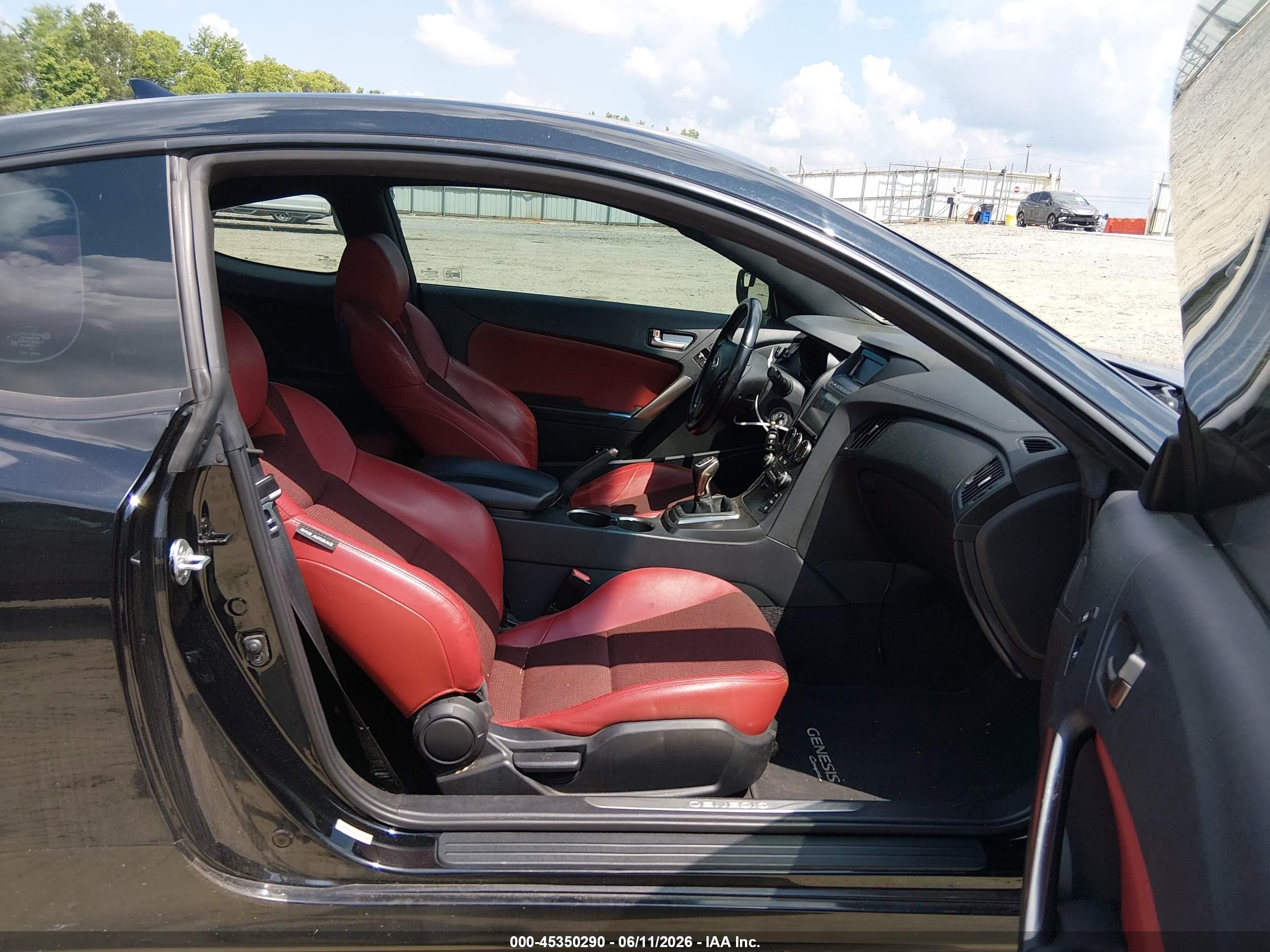 2013 Hyundai Genesis 3.8 R-spec Черный vin: KMHHU6KJ7DU107752