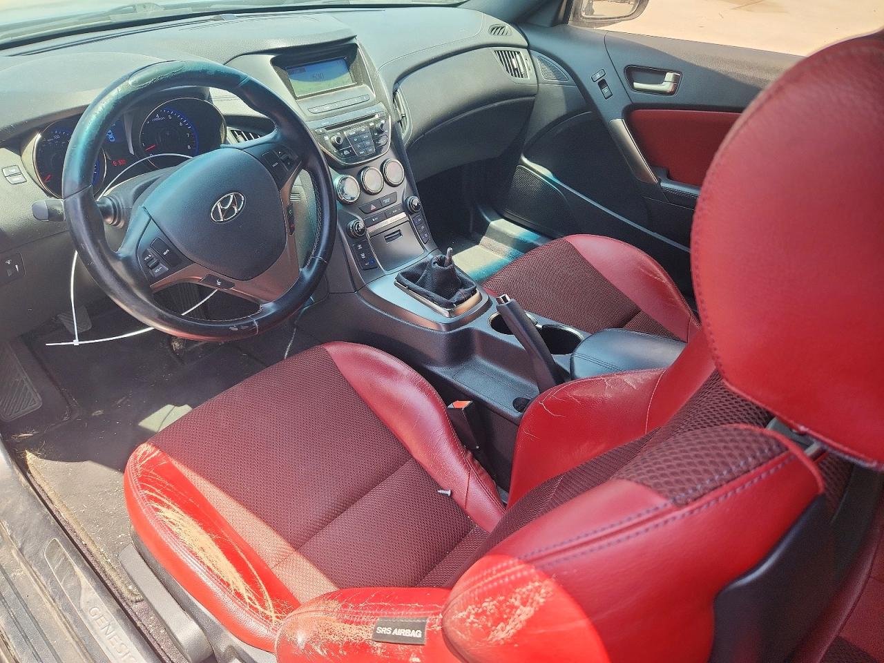 2013 Hyundai Genesis Coupe 3.8 R-spec Black vin: KMHHU6KJ7DU113292
