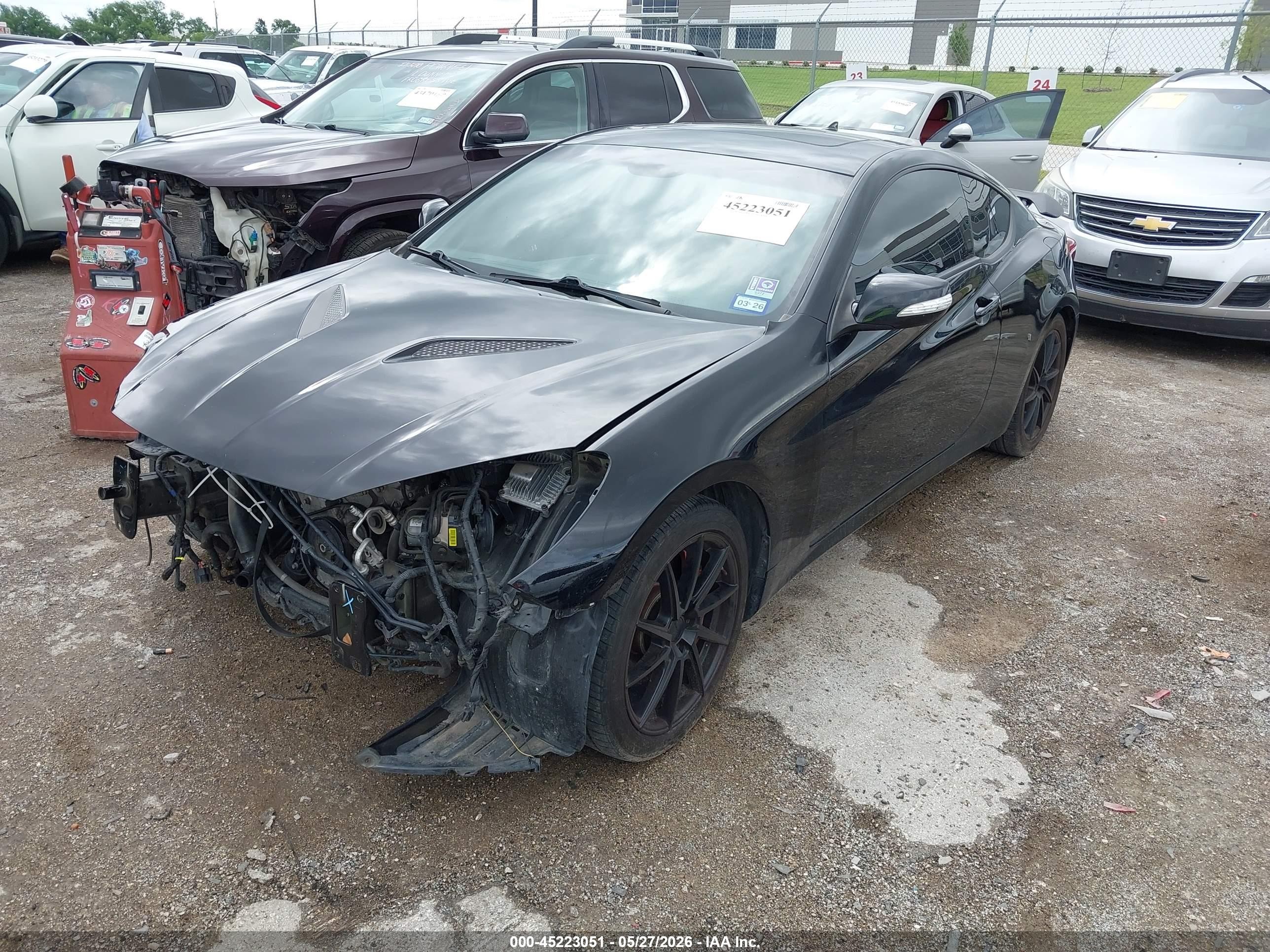 2014 Hyundai Genesis 3.8 Ultimate Черный vin: KMHHU6KJ7EU113374