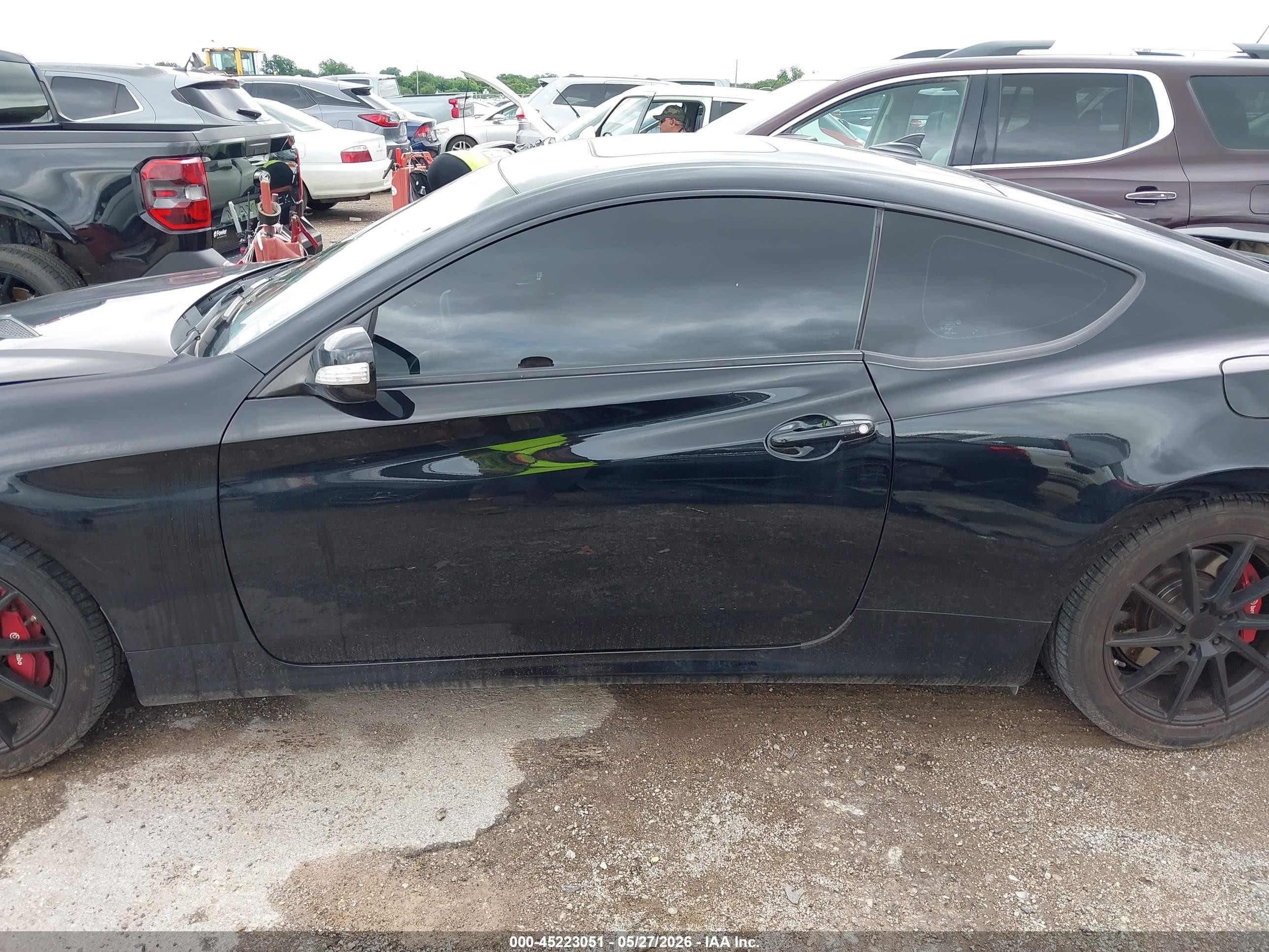 2014 Hyundai Genesis 3.8 Ultimate Черный vin: KMHHU6KJ7EU113374