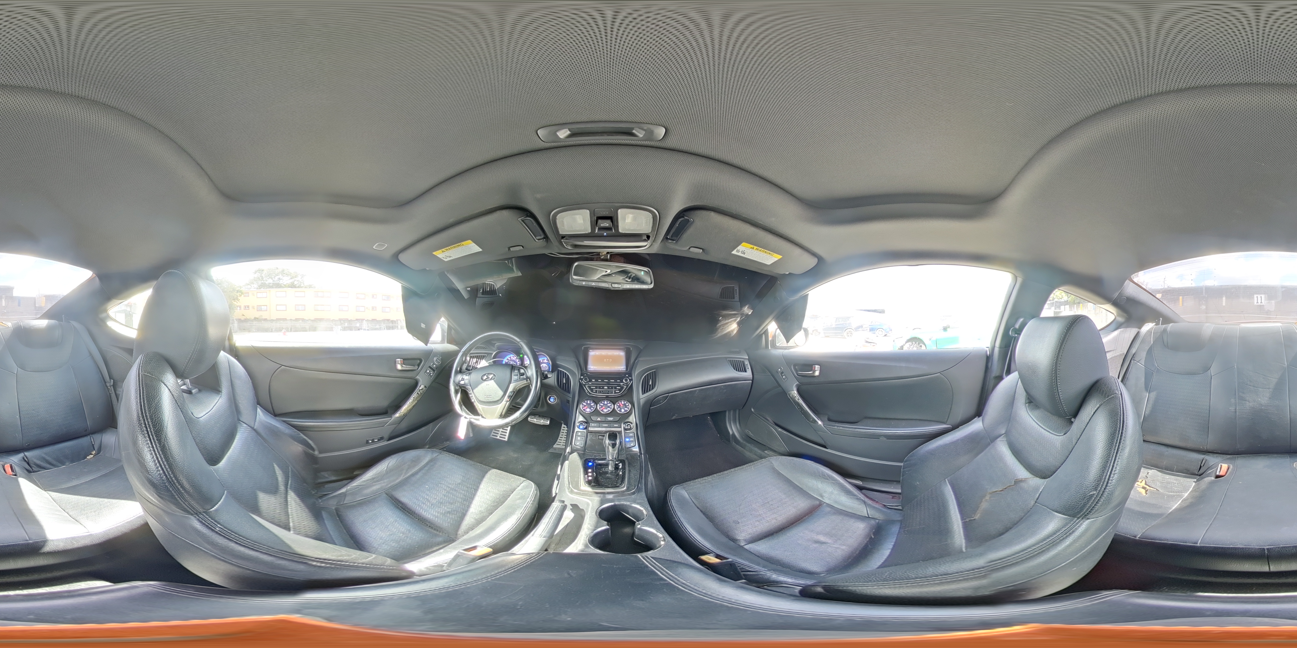 2015 Hyundai Genesis Coupe Red vin: KMHHU6KJ7FU121864