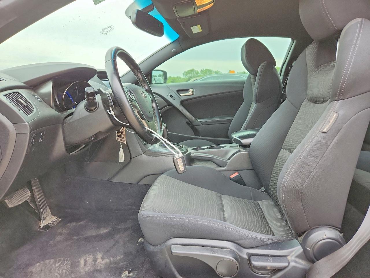 2015 Hyundai Genesis Coupe 3.8 Black vin: KMHHU6KJ7FU122917