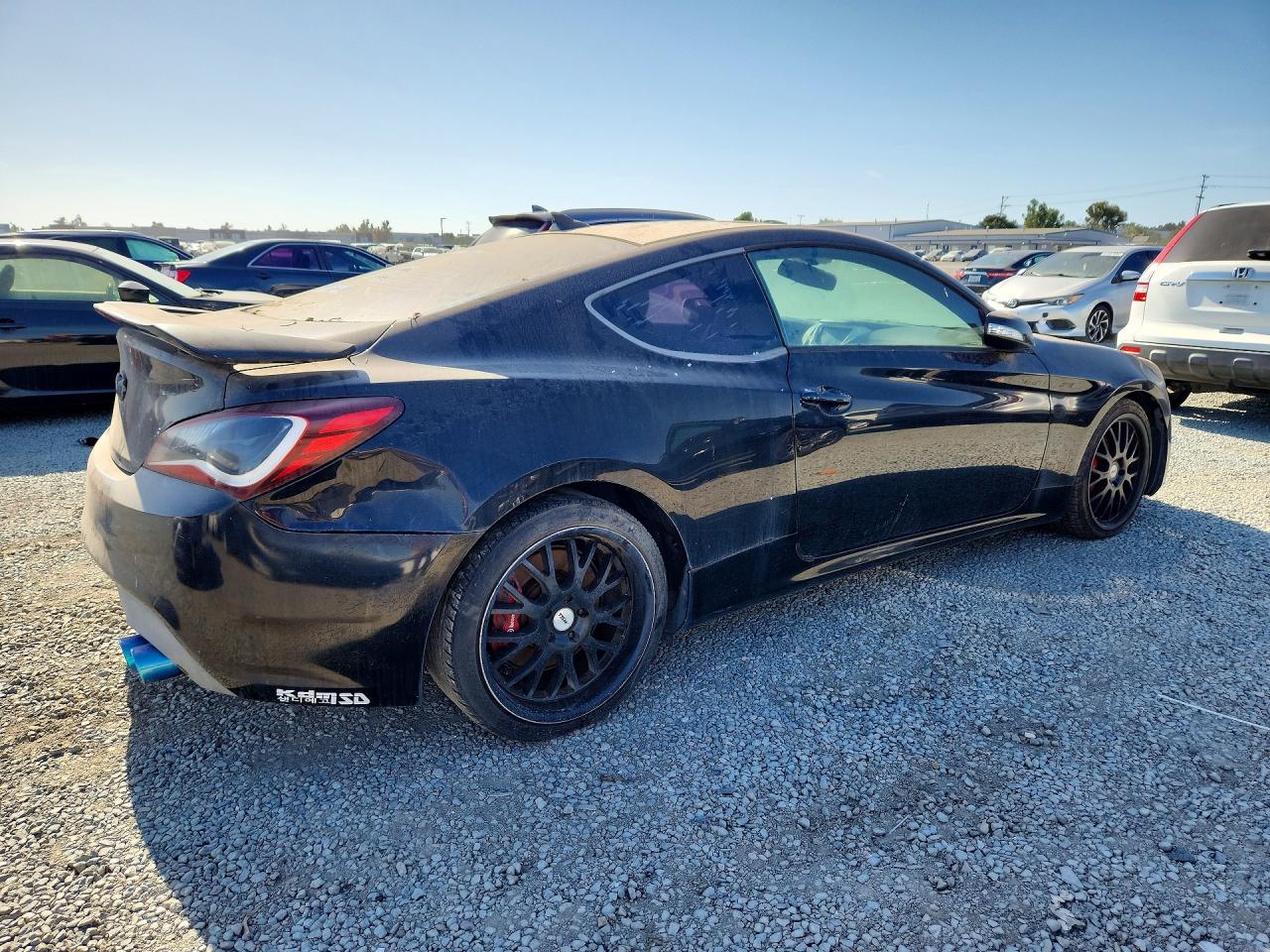2013 Hyundai Genesis Coupe 3.8 Track Black vin: KMHHU6KJ8DU091870
