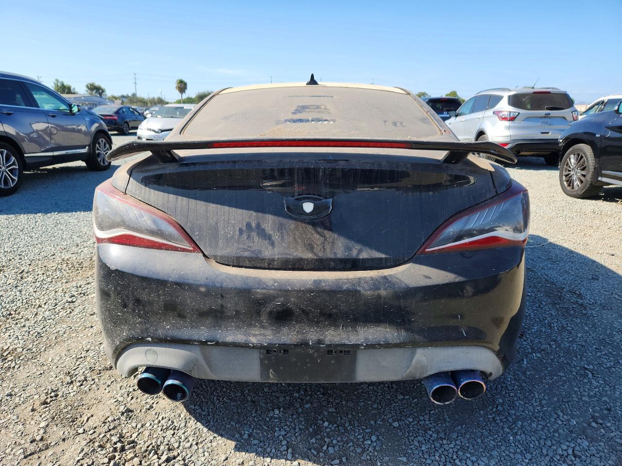 2013 Hyundai Genesis Coupe 3.8 Track Black vin: KMHHU6KJ8DU091870