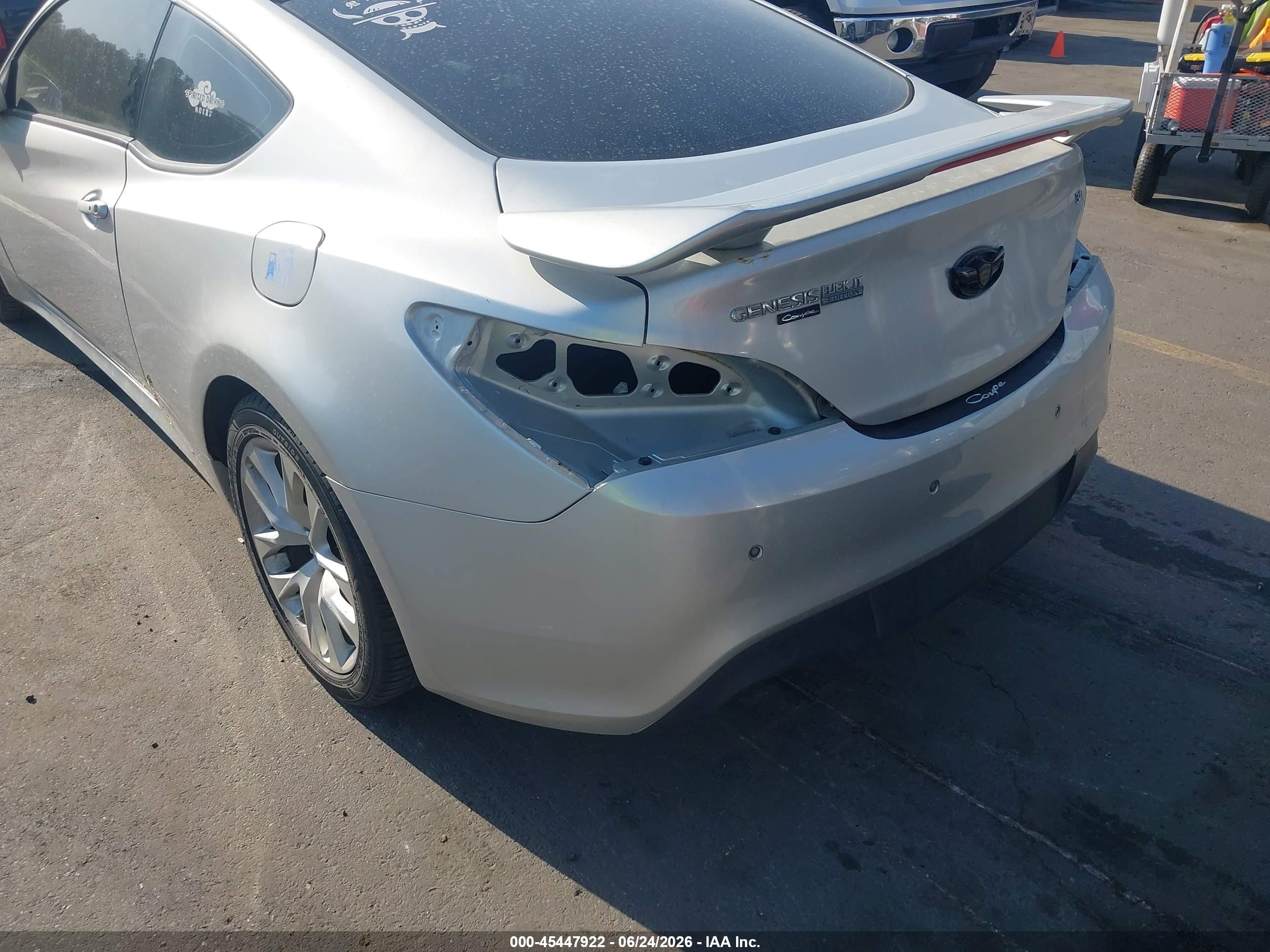 2013 Hyundai Genesis 3.8 Grand Touring Silver vin: KMHHU6KJ9DU105579