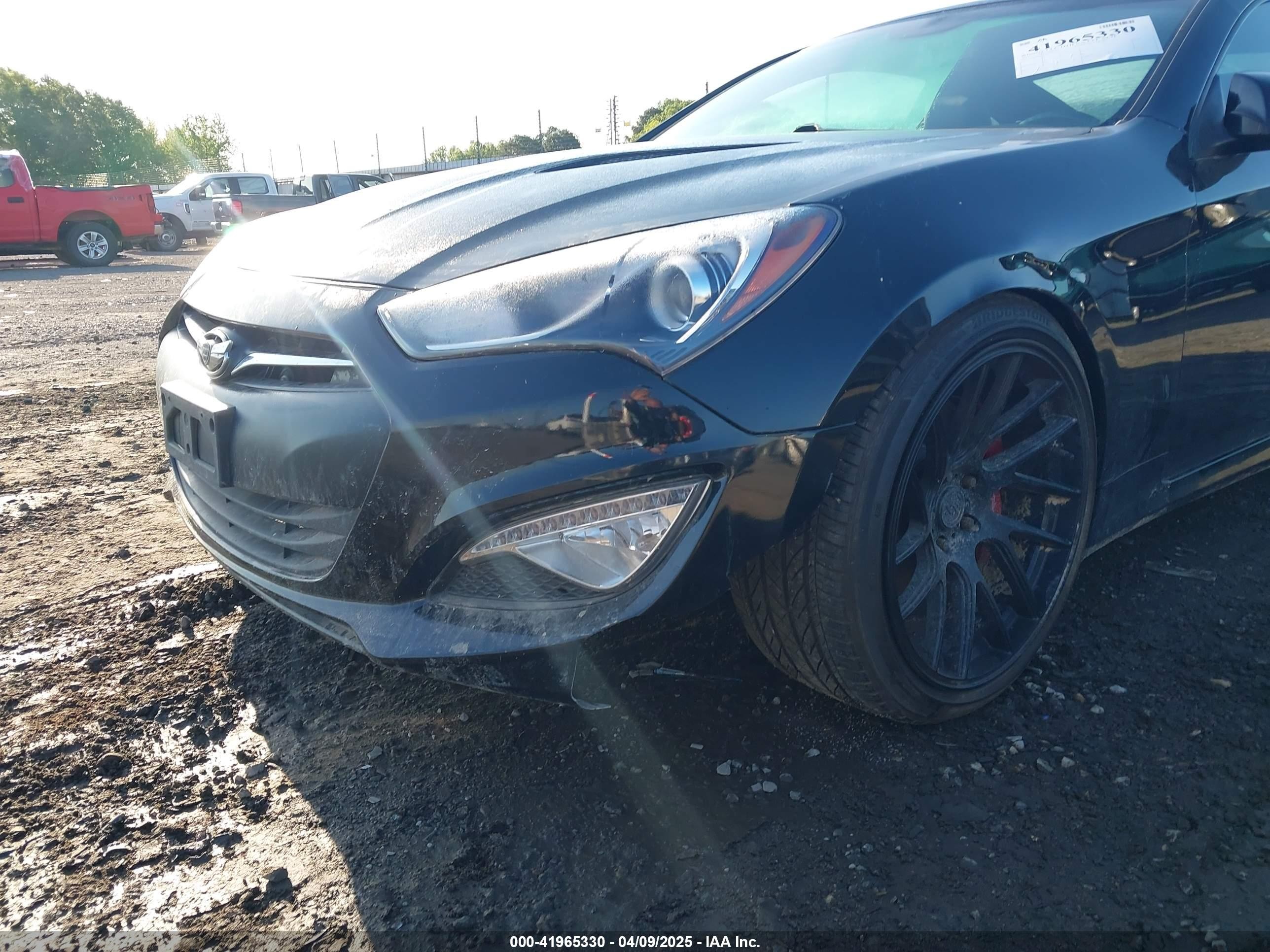 2015 Hyundai Genesis 3.8 Ultimate Черный vin: KMHHU6KJ9FU124295