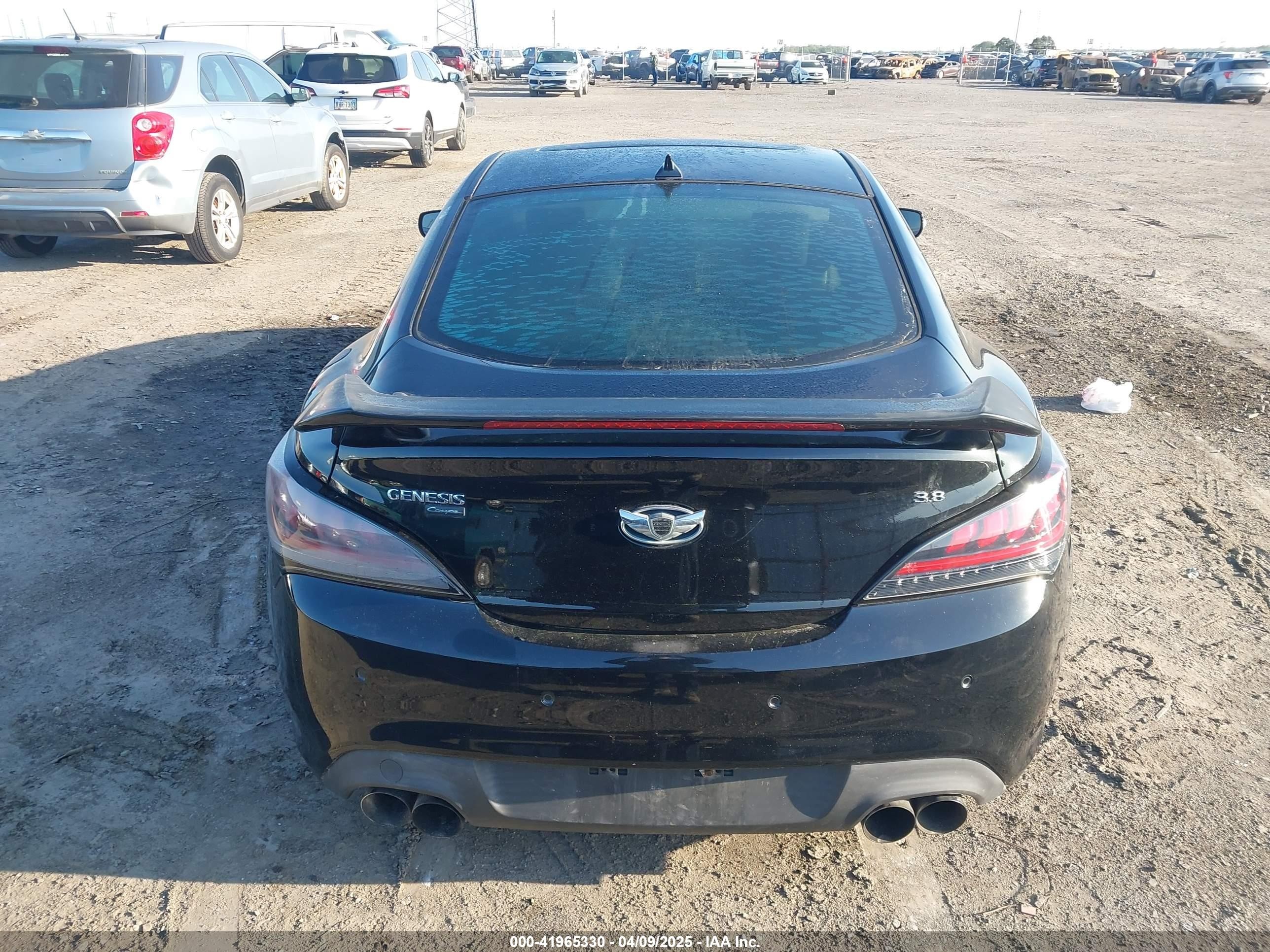 2015 Hyundai Genesis 3.8 Ultimate Черный vin: KMHHU6KJ9FU124295
