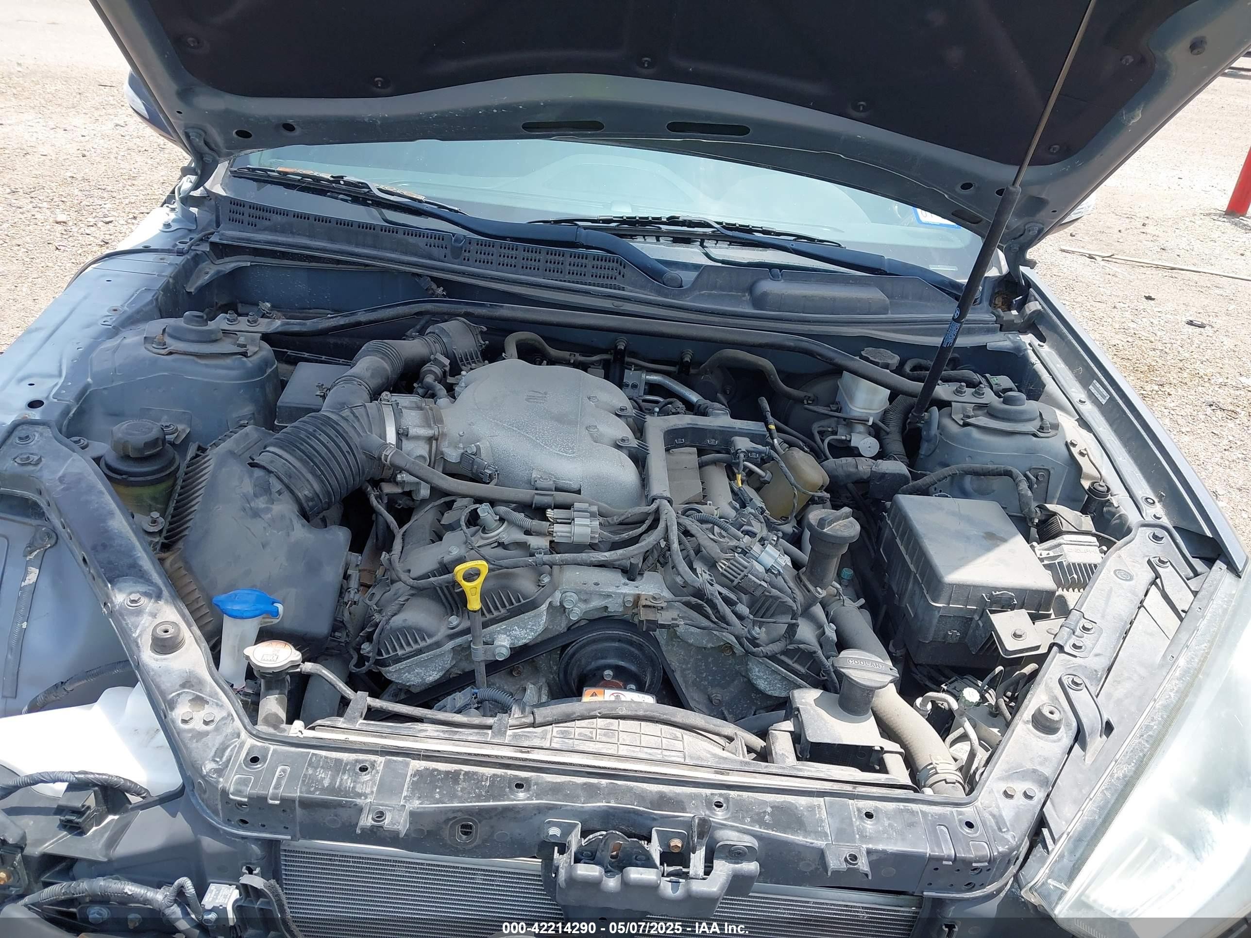 2015 Hyundai Genesis   Gray vin: KMHHU6KJ9FU124846