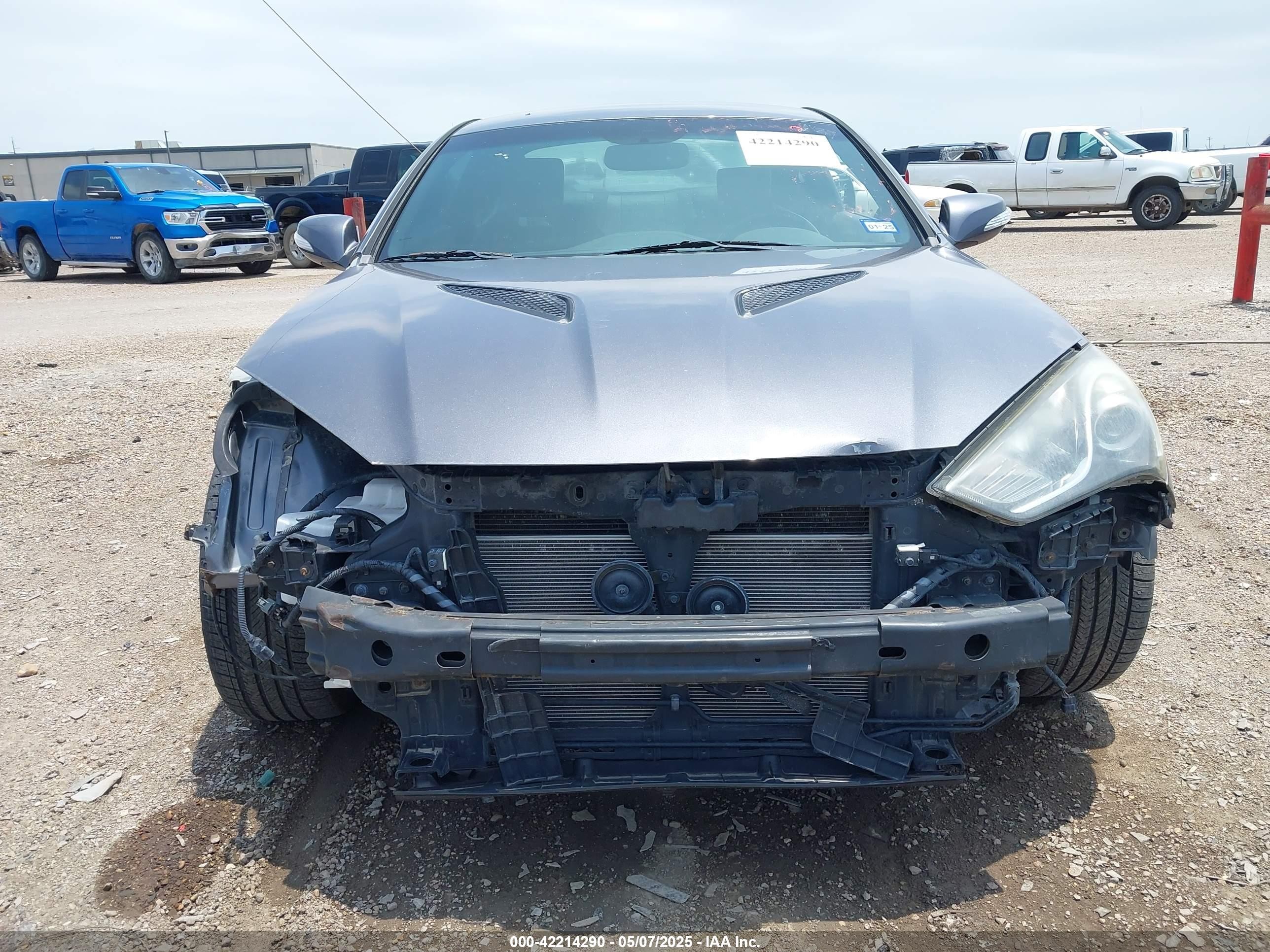 2015 Hyundai Genesis   Gray vin: KMHHU6KJ9FU124846