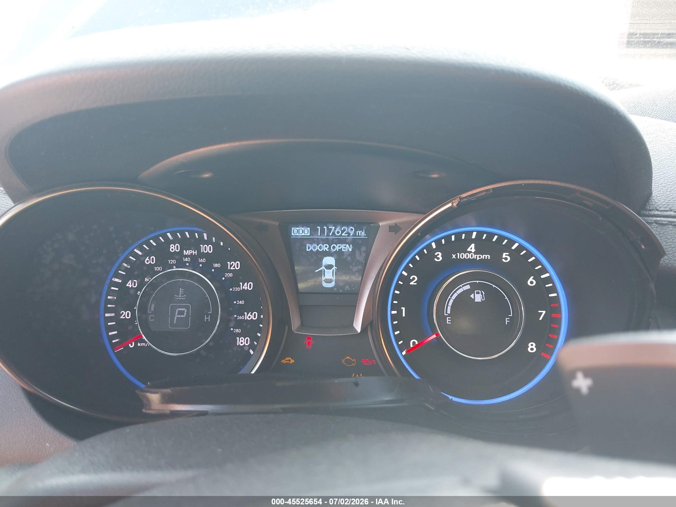 2013 Hyundai Genesis 3.8 Grand Touring Blue vin: KMHHU6KJXDU087979