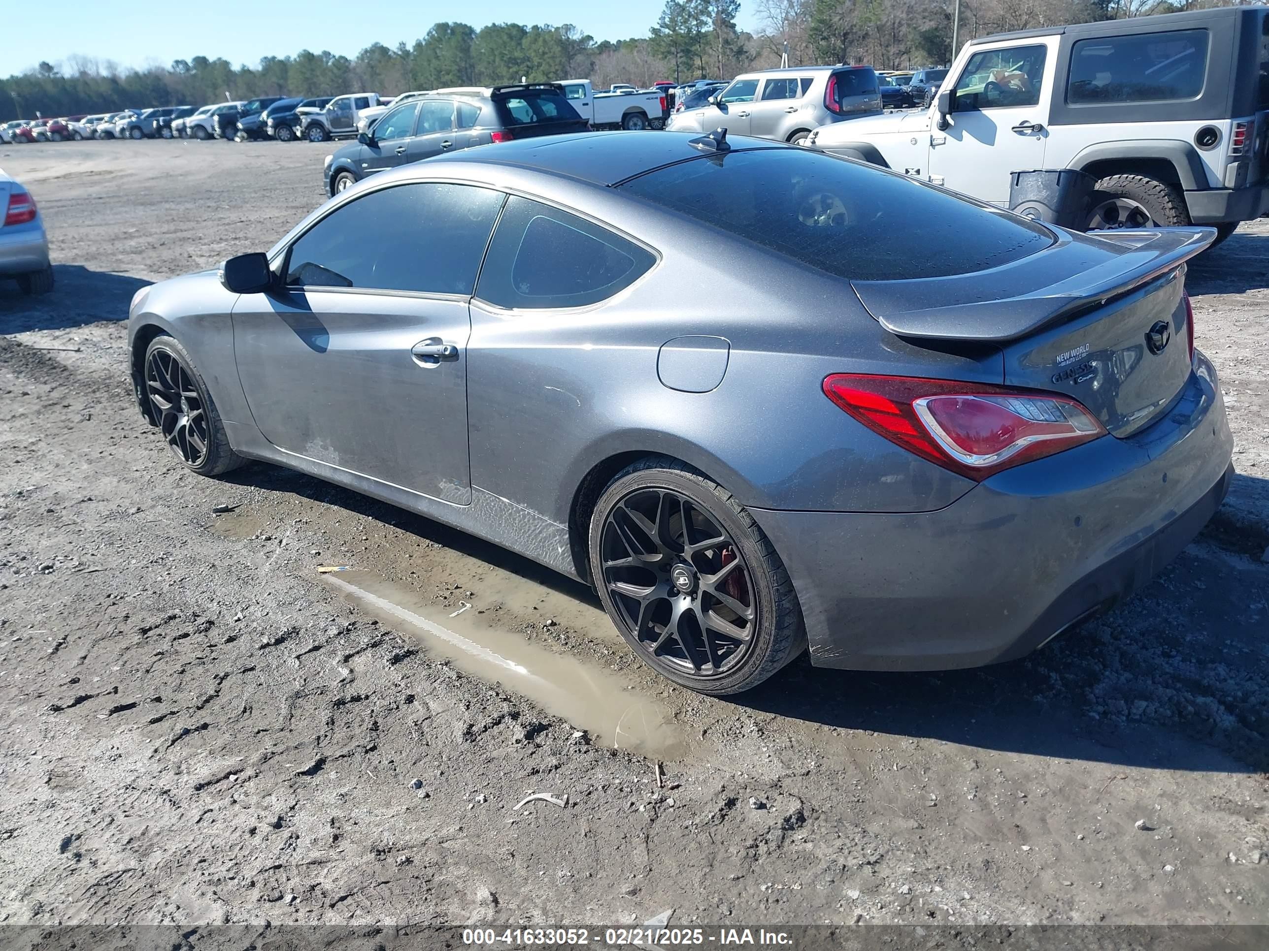 2015 Hyundai Genesis 3.8 Ultimate Серый vin: KMHHU6KJXFU128131