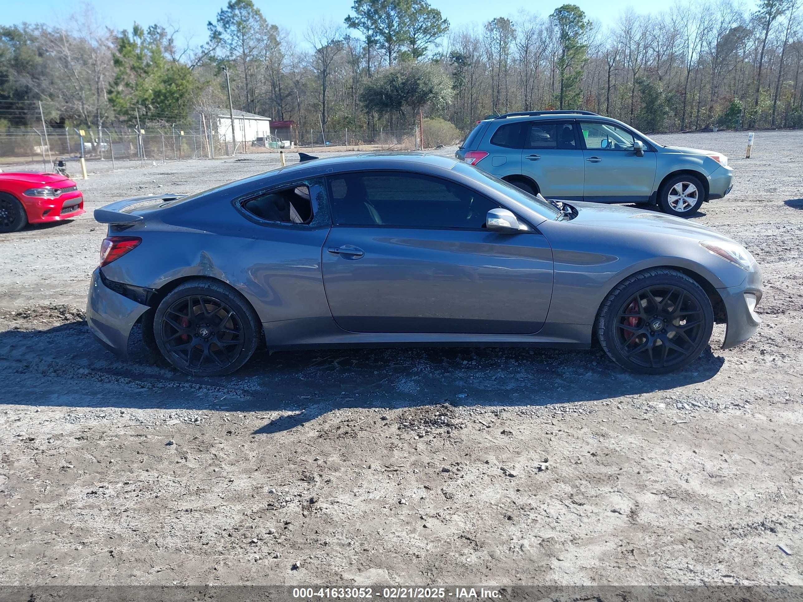 2015 Hyundai Genesis 3.8 Ultimate Серый vin: KMHHU6KJXFU128131
