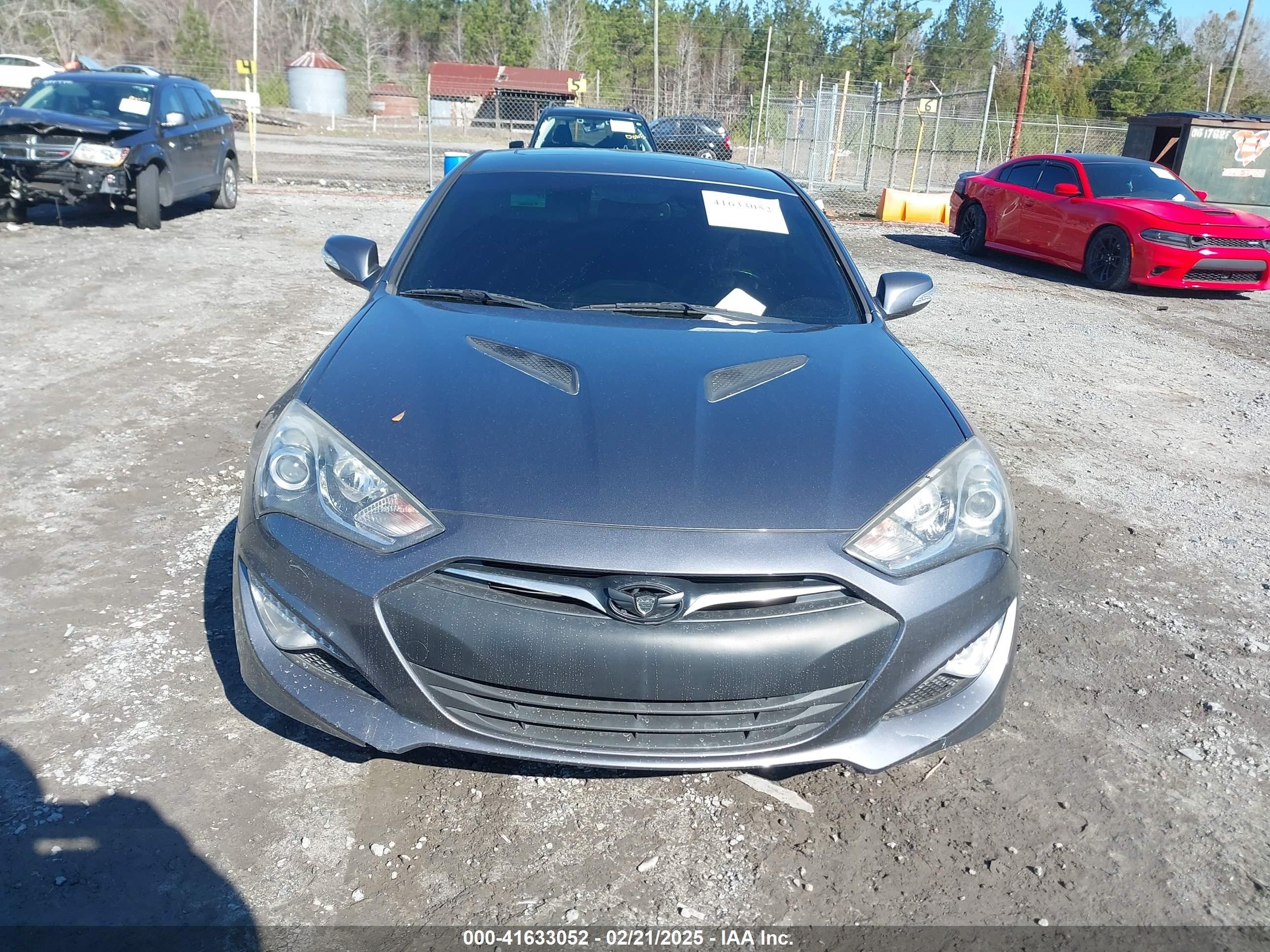 2015 Hyundai Genesis 3.8 Ultimate Серый vin: KMHHU6KJXFU128131