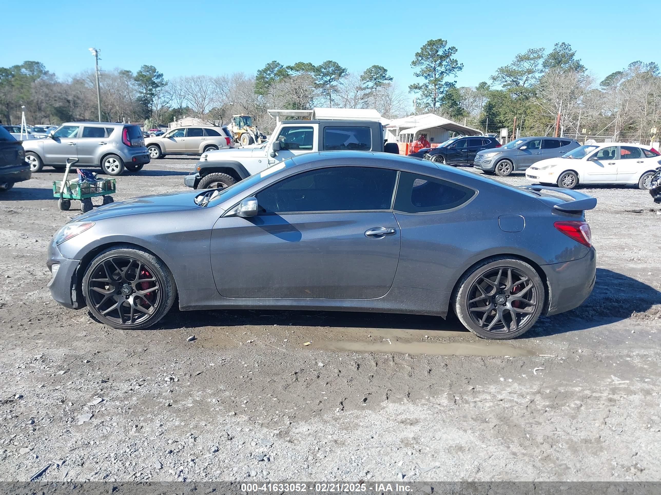 2015 Hyundai Genesis 3.8 Ultimate Серый vin: KMHHU6KJXFU128131