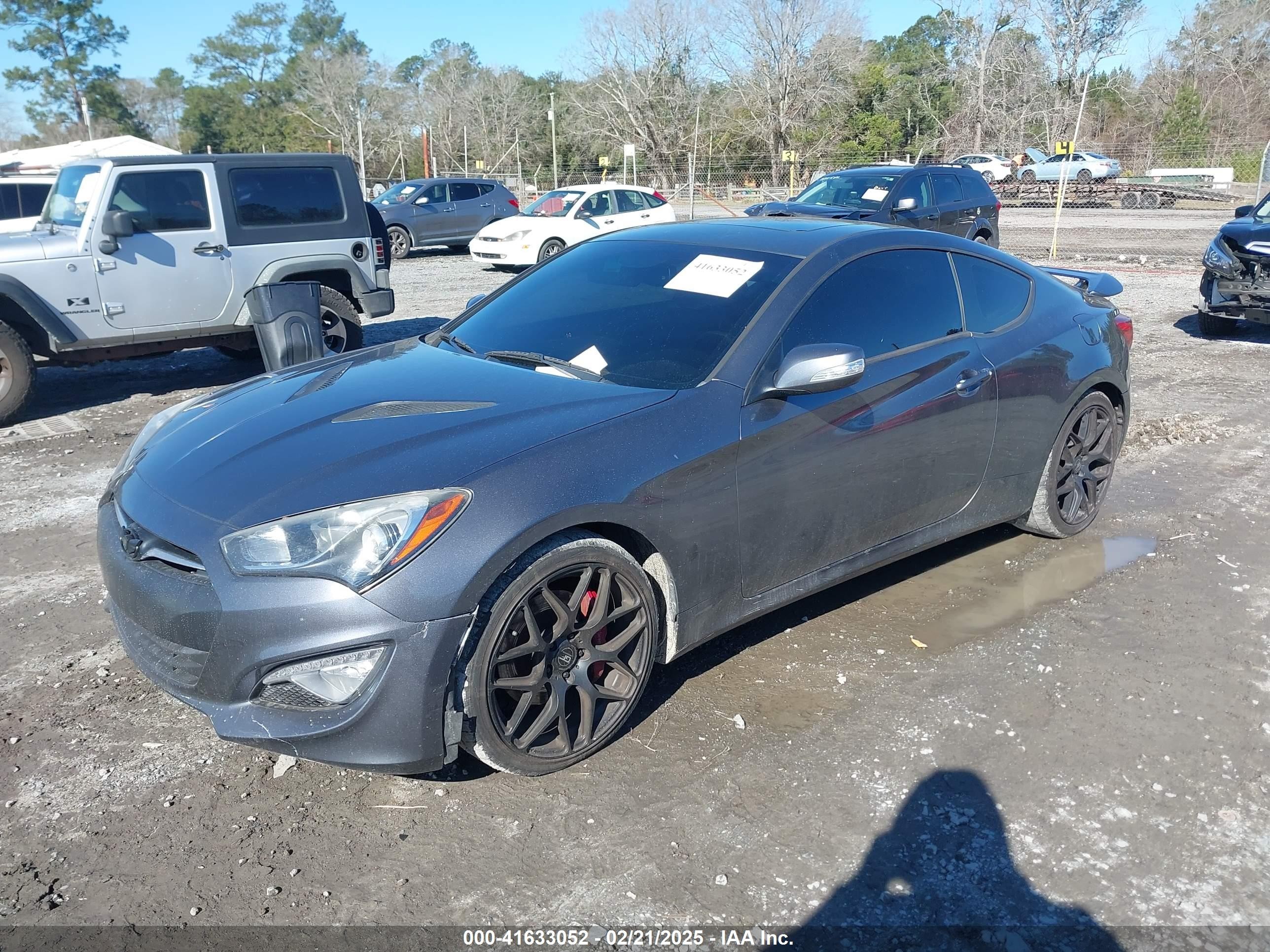 2015 Hyundai Genesis 3.8 Ultimate Серый vin: KMHHU6KJXFU128131