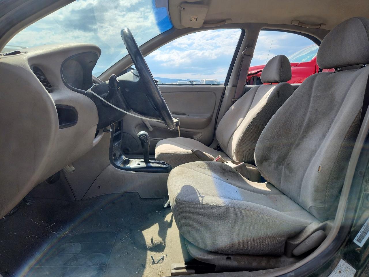 1997 Hyundai Elantra Base Green vin: KMHJF24M0VU594077