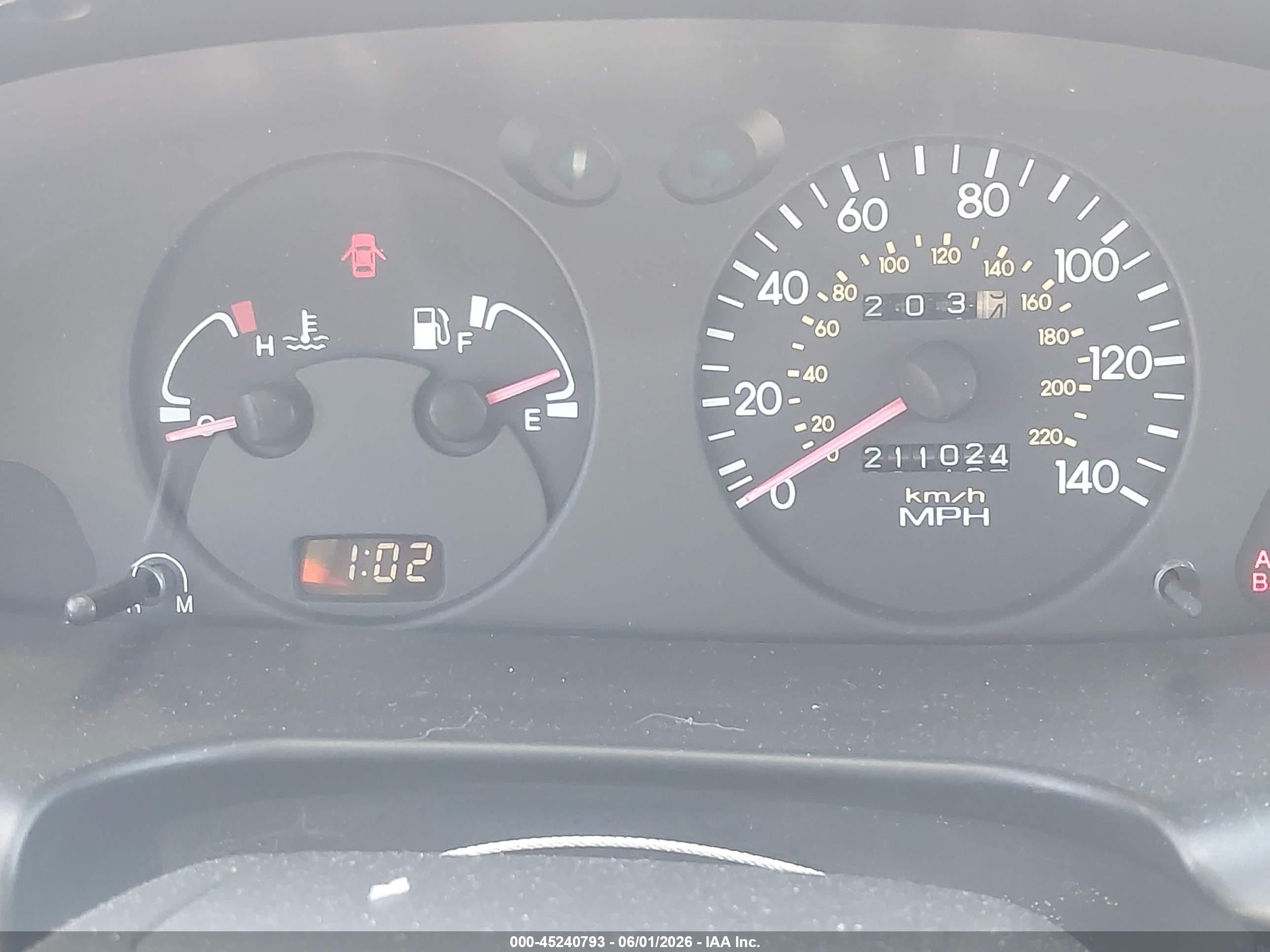 1997 Hyundai Elantra   Красный vin: KMHJF24M1VU592810